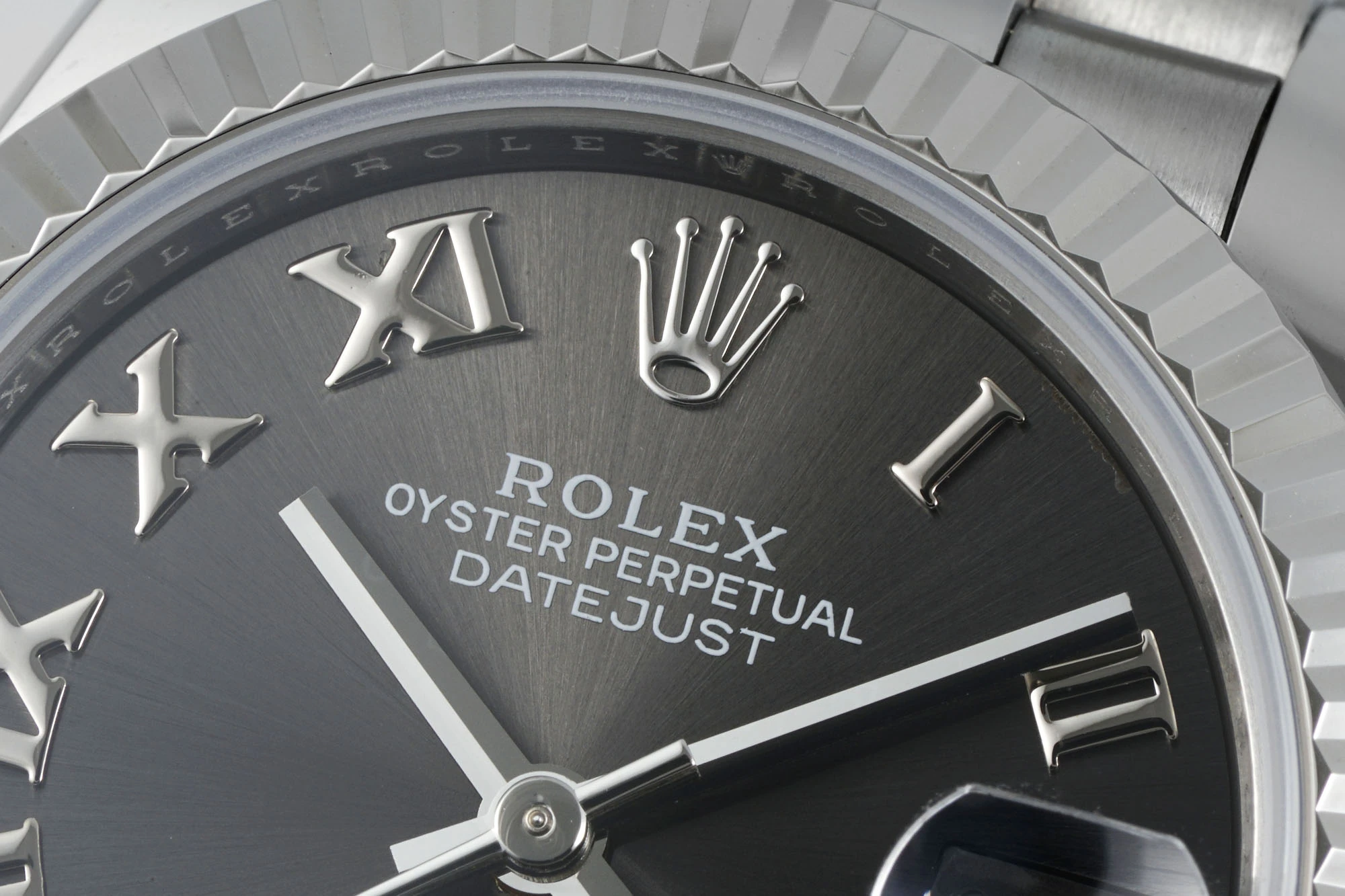 Rolex DateJust 31 278274 ARF 1:1 Best Edition 904L Steel Grey Roman Dial on SS Jubilee Bracelet 23 7c978fcc08beda8 AMO Watch