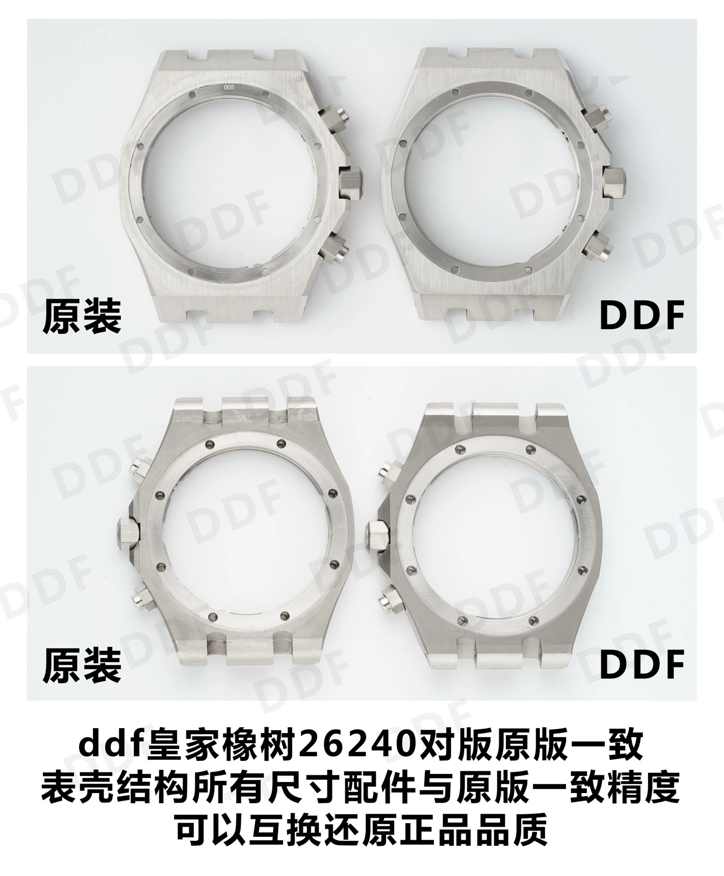 AP Royal Oak Chrono 26240 SS DDF 1:1 Best Edition White Dial on Black Rubber Strap DD4401 Super Clone 53 7ca7a142b5d77a3 AMO Watch