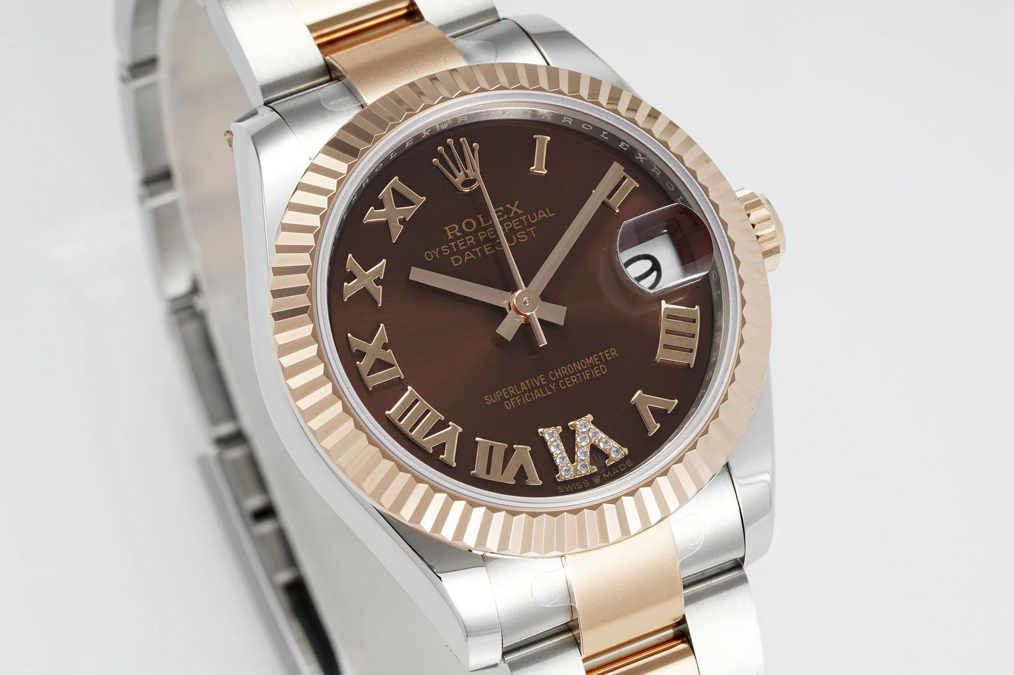 Rolex DateJust 31 278271 ARF 1:1 Best Edition 904L Steel Borwn Roman Dial on SS/RG Oyster Bracelet 22 7daea9156a34fcf AMO Watch