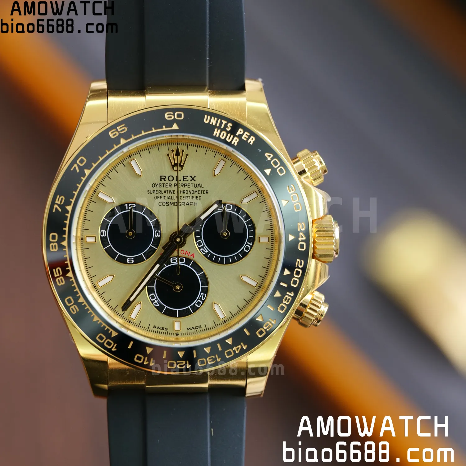 Rolex Daytona 126518 YG ARF 1:1 Best Edition YG Stick Dial on Oysterflex Strap DD4131 V2 (Weighted) 160g 65 82ae5a1302f4fe3 AMO Watch
