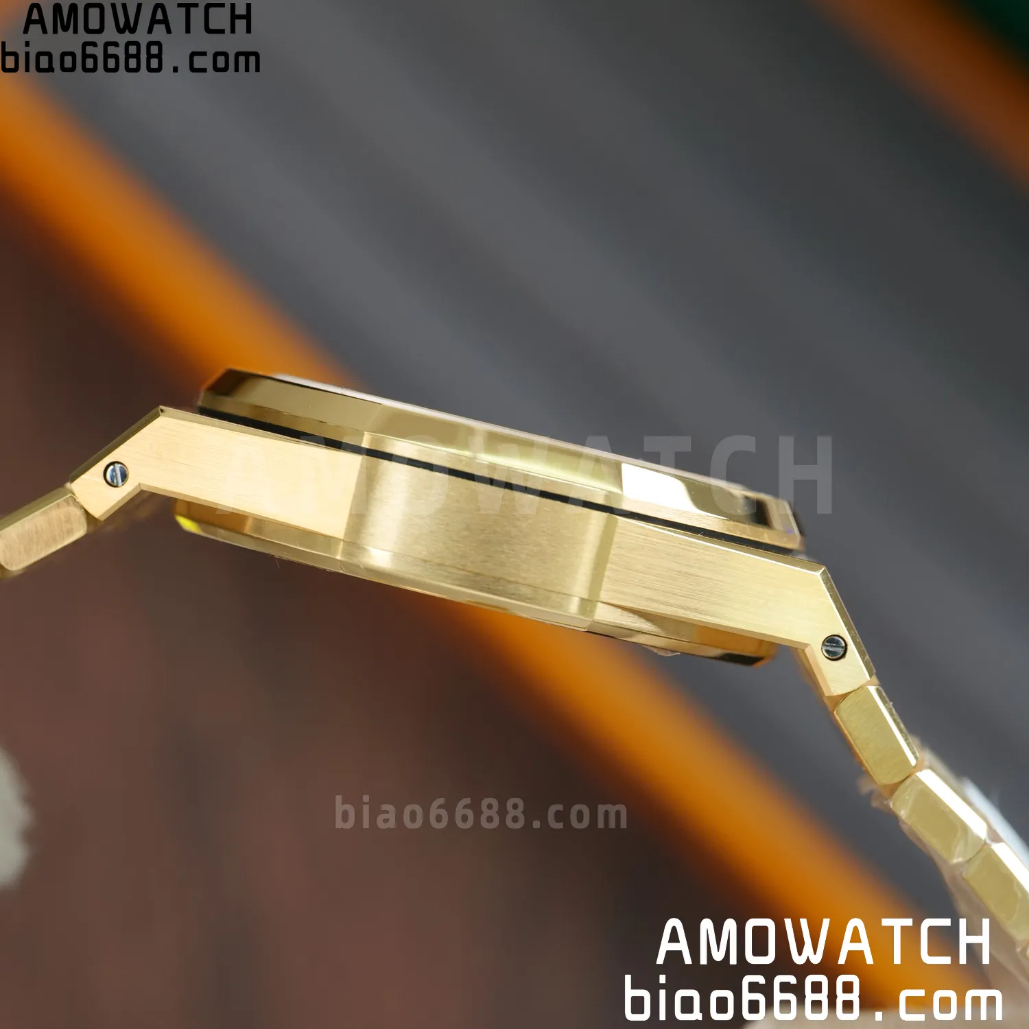 Custom Made AP Royal Oak Chrono 26331BA 18K rose gold cladding 64 846861b8e7b0a30 AMO Watch