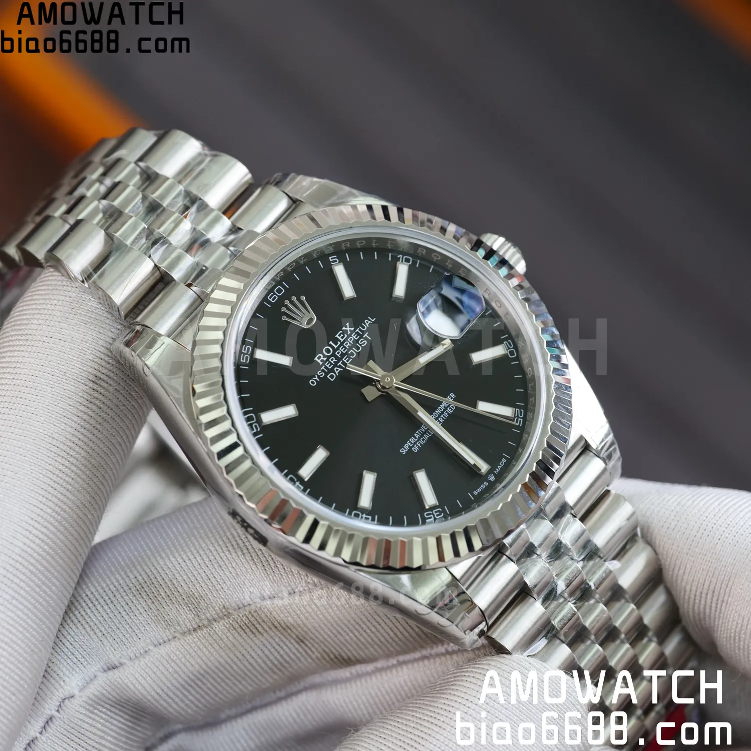 Rolex DateJust 41 126334 904L SS VSF 1:1 Best Edition Black Stick Dial on Jubilee Bracelet VS3235 V2 (133g) 73 85f89e460ad627a AMO Watch