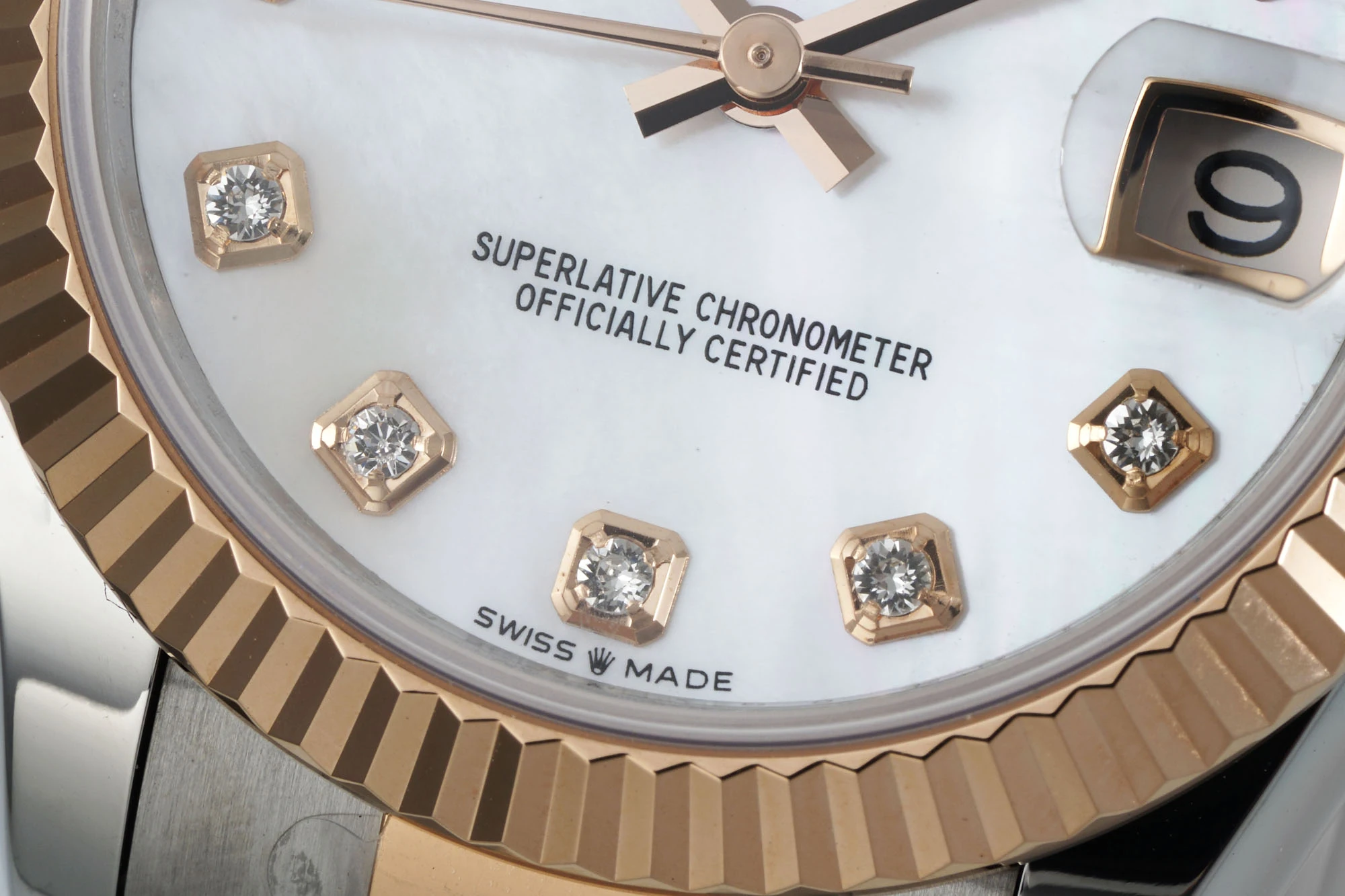 Rolex DateJust 31 278271 ARF 1:1 Best Edition 904L Steel MOP Diamonds Dial on SS/RG Oyster Bracelet 20 8d3bd188cb6b69a AMO Watch