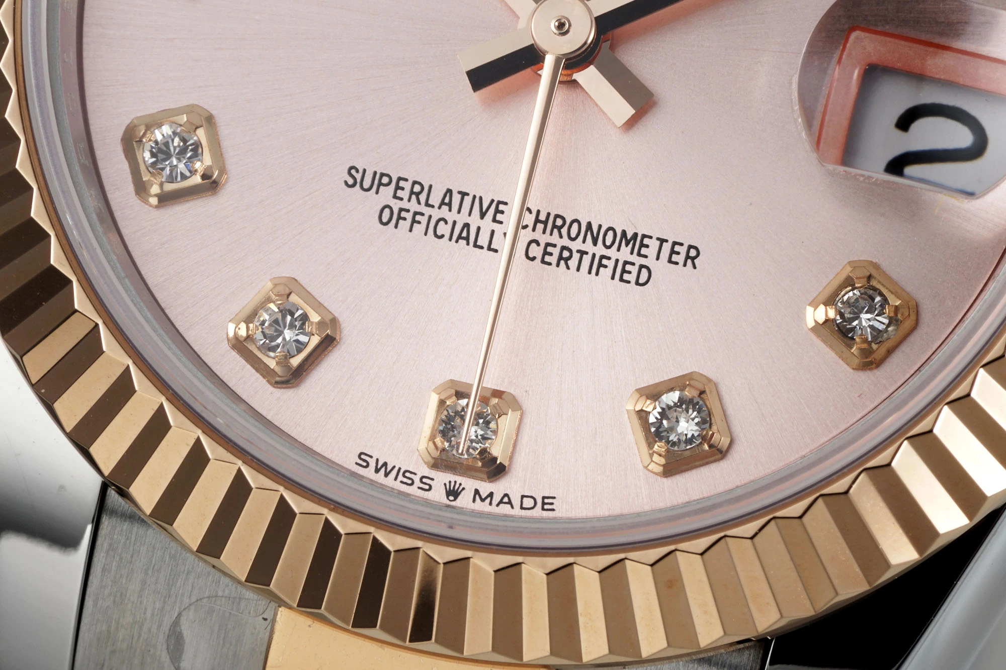 Rolex DateJust 31 278271 ARF 1:1 Best Edition 904L Steel Pink Diamonds Dial on SS/RG Oyster Bracelet 20 8f0c0736d0092c0 AMO Watch