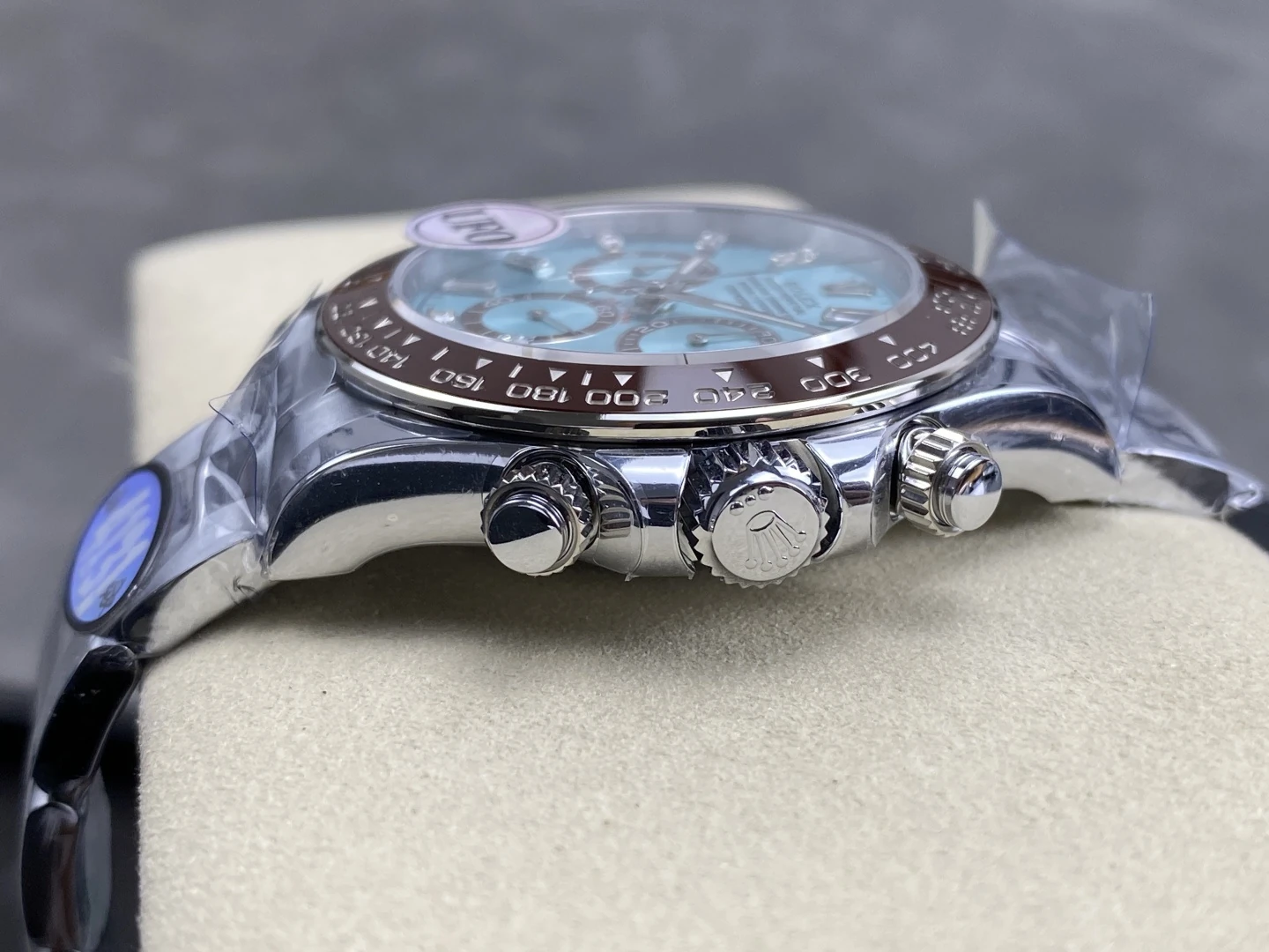 Rolex Daytona 126506 UFO 1:1 Best Edition Ice Blue Dial Diamond on SS Braclet UF4131 (Free Sprung)172g 30 8fdb5c607af8535 AMO Watch