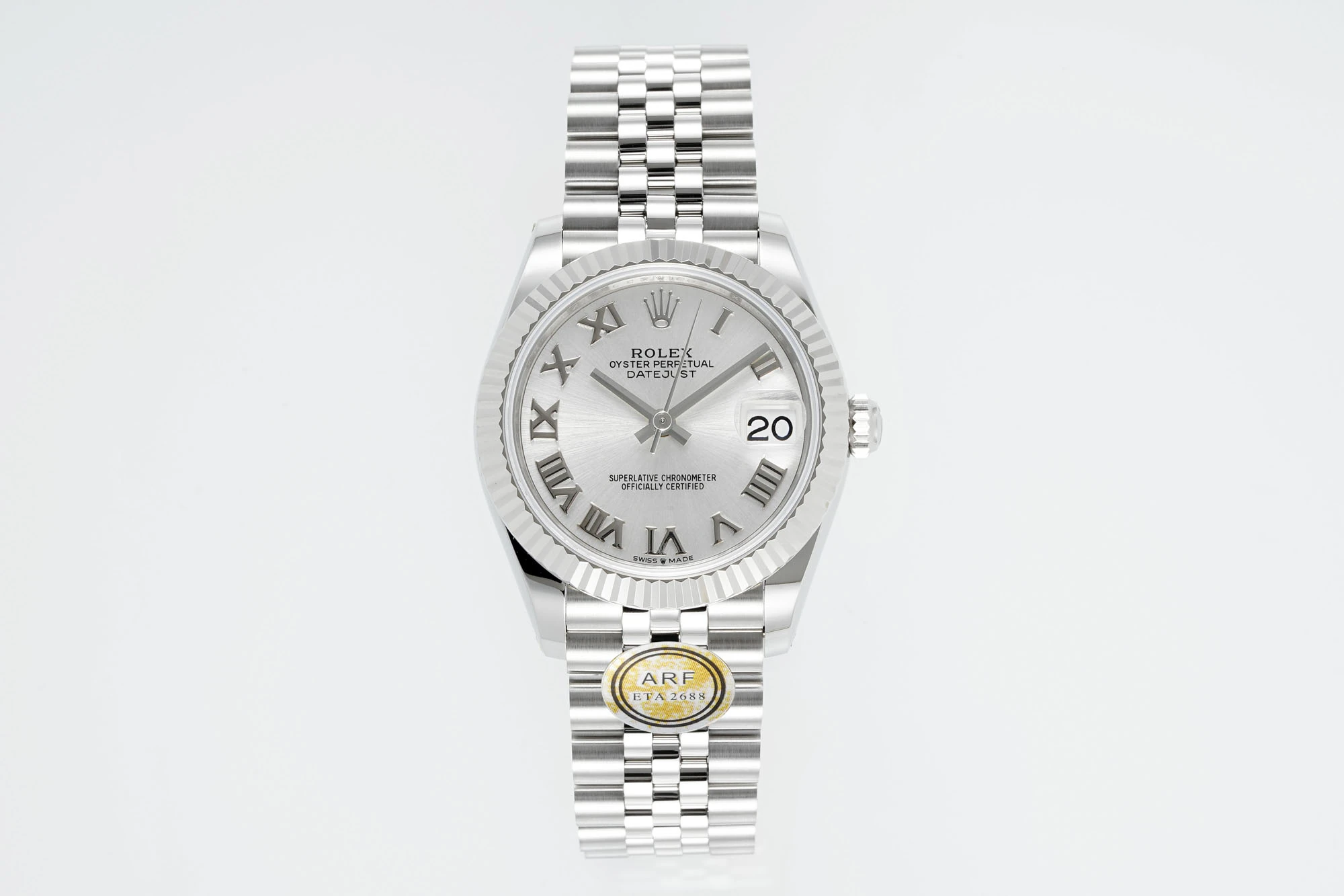 Rolex DateJust 31 278274 ARF 1:1 Best Edition 904L Steel Silver Roman Dial on SS Jubilee Bracelet 19 90b685144500053 AMO Watch