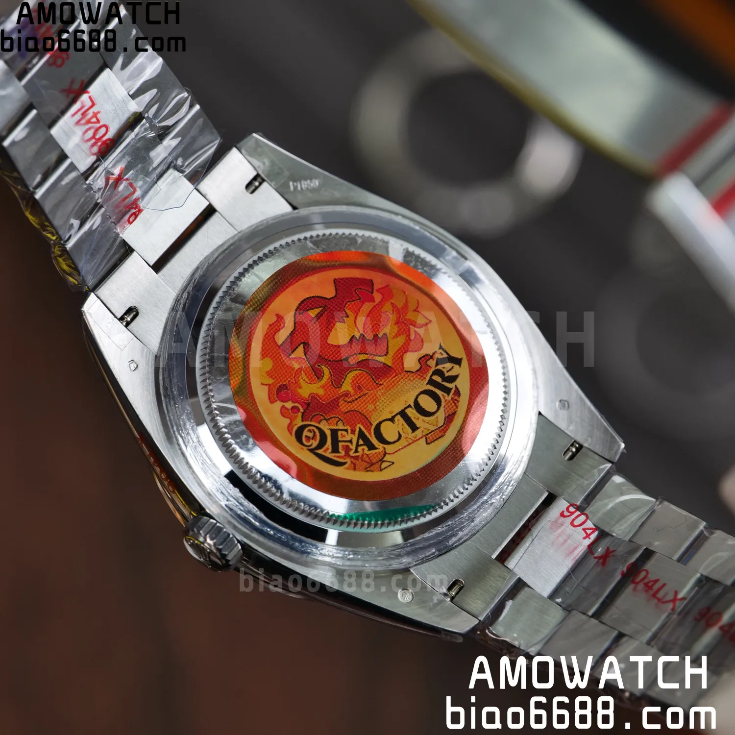 Custom Made Rolex DayDate 228236 40mm Best Edition Moissanite Bezel Deep Crystal 183g 66 91566e6ad769f55 AMO Watch