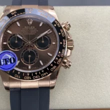 Rolex Daytona 126515 RG UFO 1:1 Best Edition RG Dial on Oysterflex Strap UF4131 (Free Sprung)