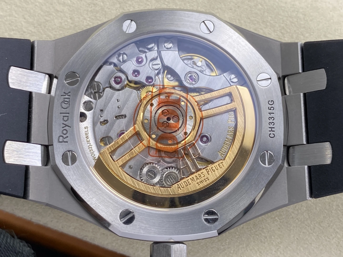 AP Royal Oak 41mm 15510ST SS DDF 1:1 Best Edition Black Dial on BlackRubber Strap SA4302 Super Clone 33 a4069ad4e20e451 AMO Watch