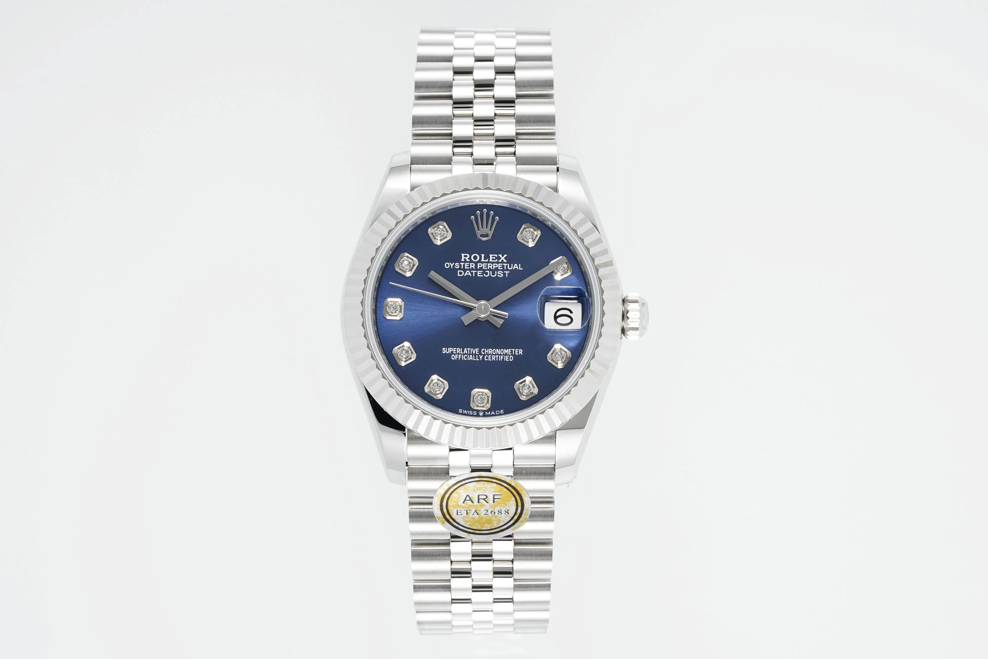 Rolex DateJust 31 278274 ARF 1:1 Best Edition 904L Steel Blue Diamonds Dial on SS Jubilee Bracelet 19 a4b6bf3c5f46a2f AMO Watch