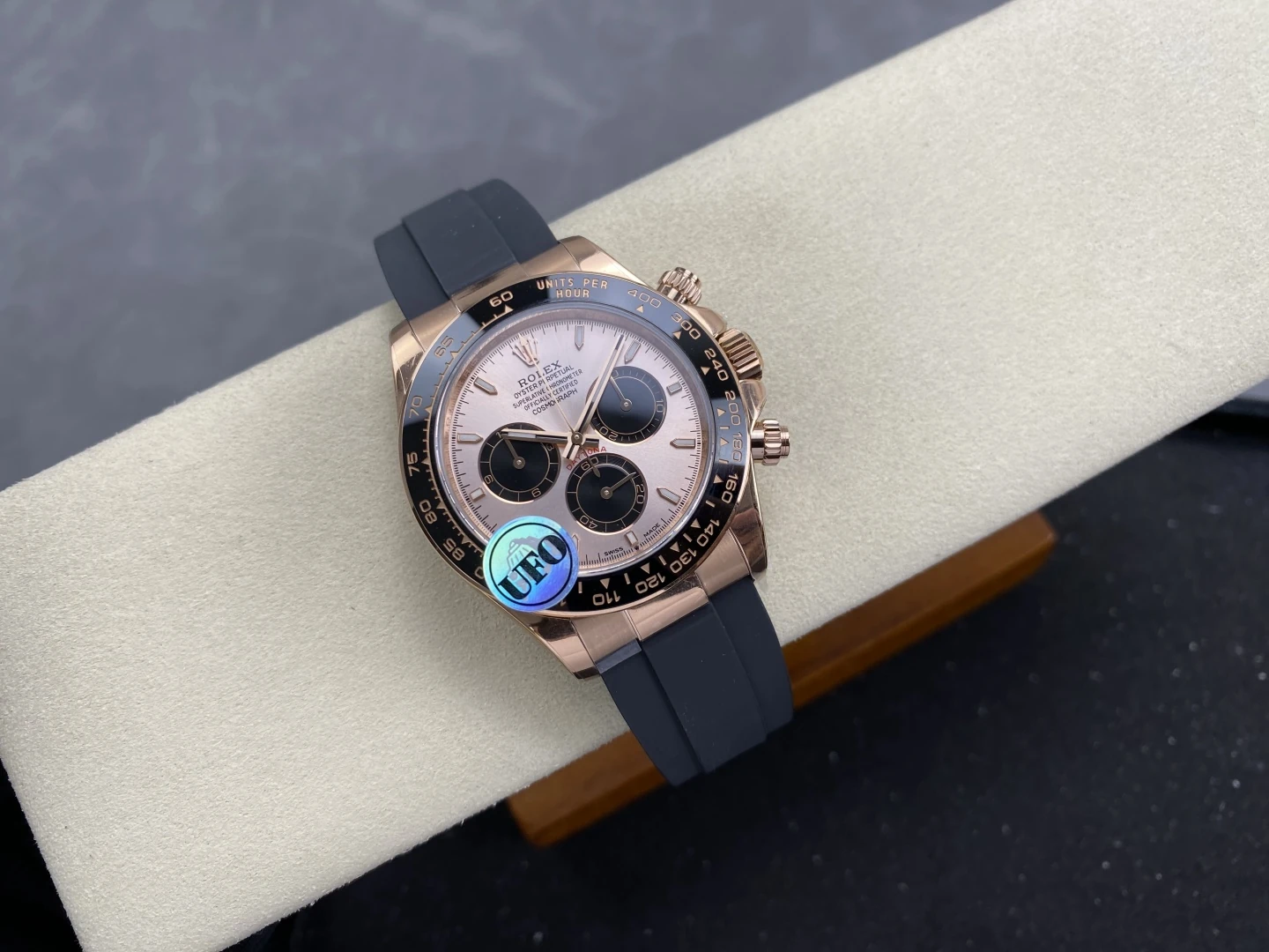 Rolex Daytona 126515 RG UFO 1:1 Best Edition RG Dial on Oysterflex Strap UF4131 (Free Sprung) 27 a4ccf33732af3d7 AMO Watch