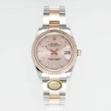 Rolex DateJust 31 278271 ARF 1:1 Best Edition 904L Steel Pink Dial on SS/RG Oyster Bracelet