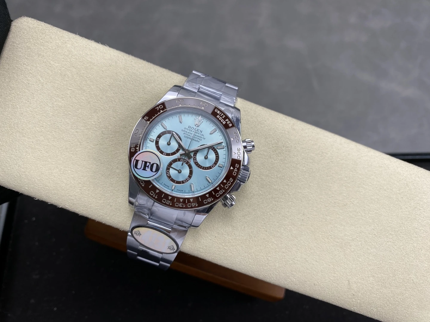 Rolex Daytona 126506 UFO 1:1 Best Edition Ice Blue Dial on SS Braclet UF4131 (Free Sprung)172g 29 a7550283f37a333 AMO Watch