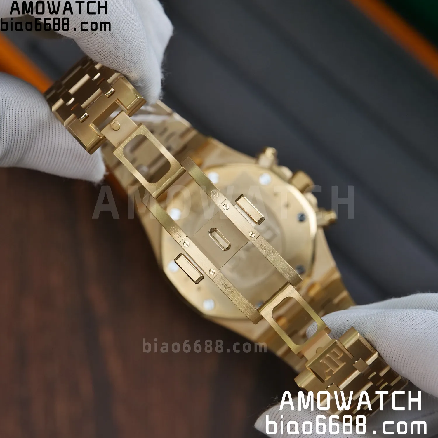 Custom Made AP Royal Oak Chrono 26331BA 18K rose gold cladding 72 a81f5cbf570ea12 AMO Watch