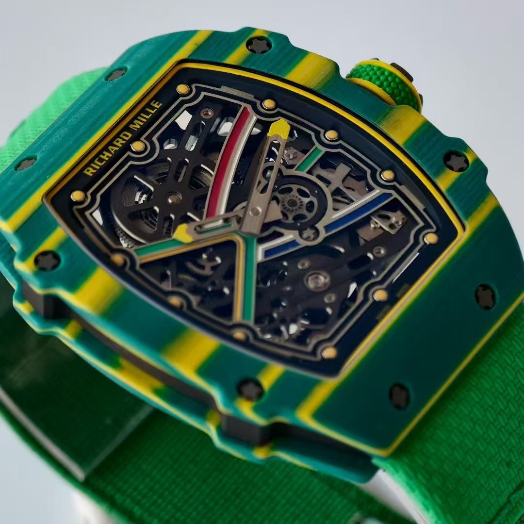RICHARD MILLE RM67-02 Green NTPT VAF Best Edition Wayde van Niekerk on Green Nylon strap CRMA7 Clone 22 a87ff679a2f3e71 3 阿默表行AmoWatch