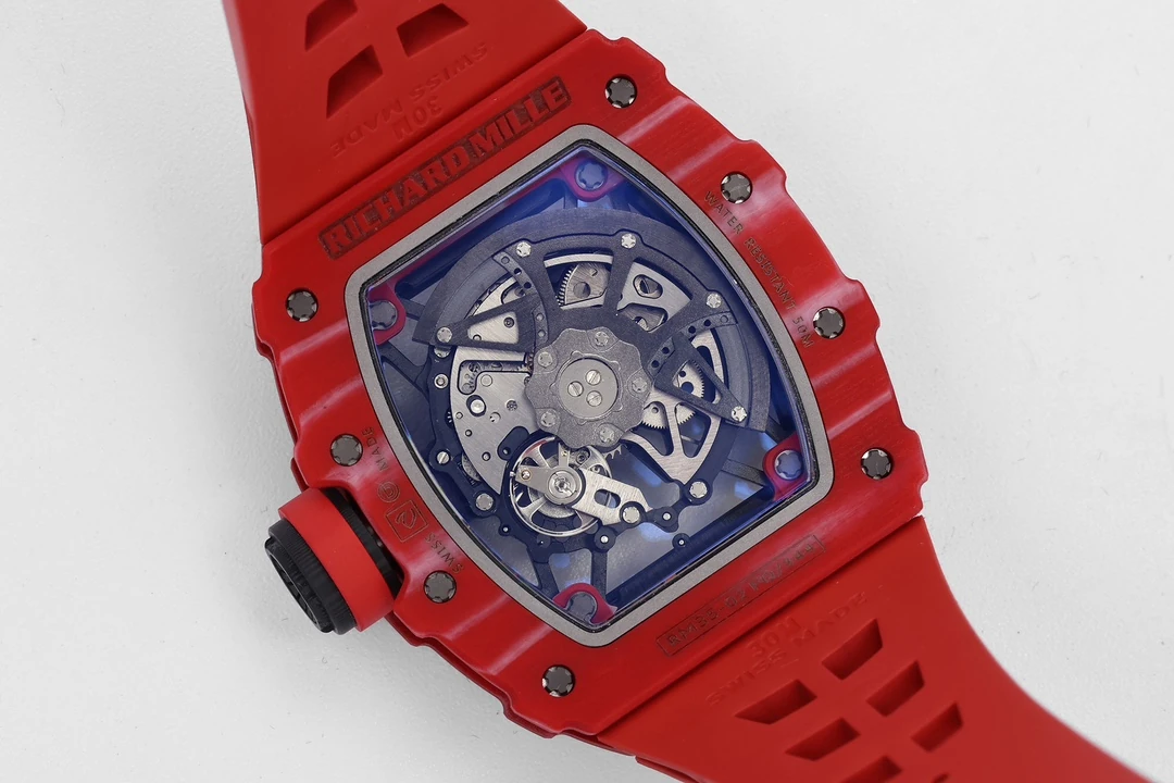 RICHARD MILLE RM035-02 Red NTPT ZF 1:1 Best Edition Skeleton Dial on Black Rubber Strap RMAL1 Super Clone V7 26 aa92280546a0e4f AMO Watch