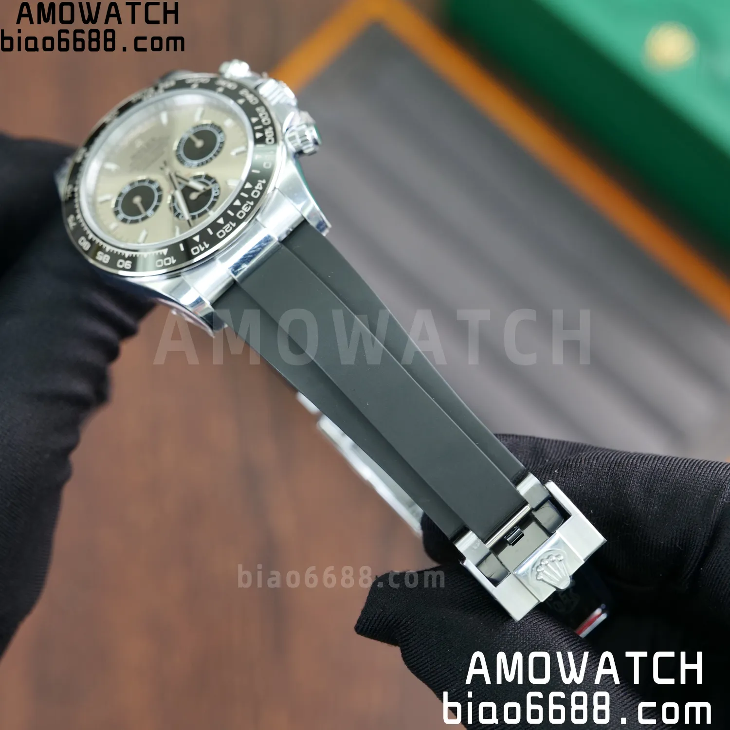 Rolex Daytona 126519 SS UFO 1:1 Best Edition RG Dial on Oysterflex Strap UF4131 (Free Sprung) 64 abe7d82b21a9ded 阿默表行AmoWatch