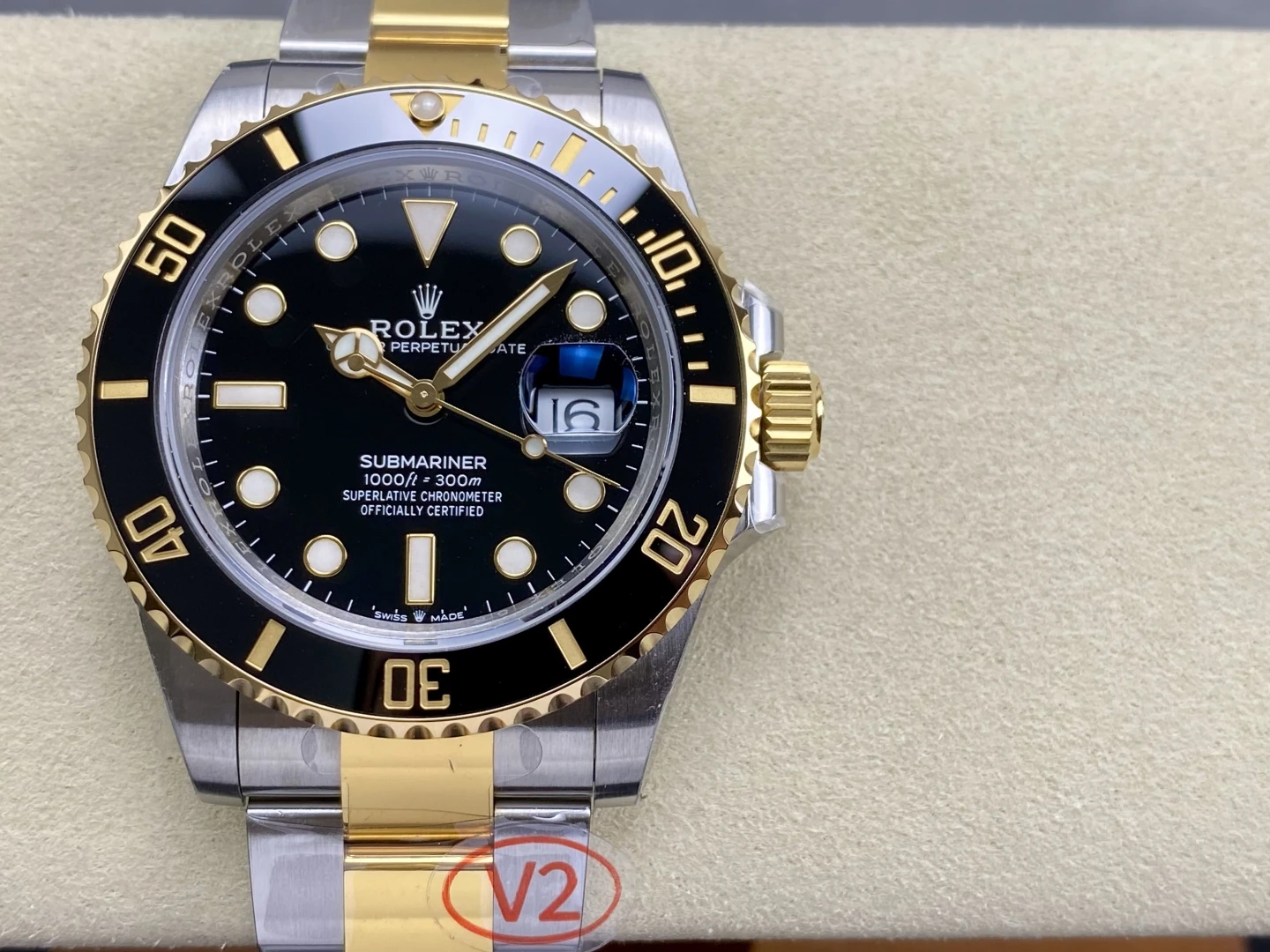 Rolex Submariner 126613 LN SS/YG Black Ceramic 904L Steel VSF 1:1 Best Edition V2 186g 29 af09a927867a4eb AMO Watch