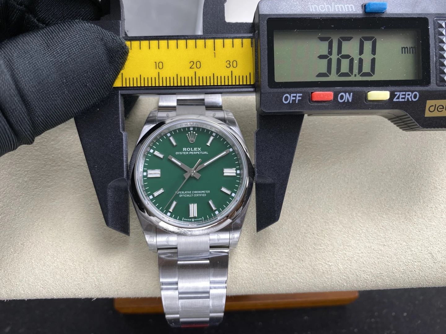 Rolex Oyster Perpetual 126000 36mm VSF 1:1 Best Edition 904L Steel Black Dial on SS Bracelet 33 af291de708913f5 AMO Watch