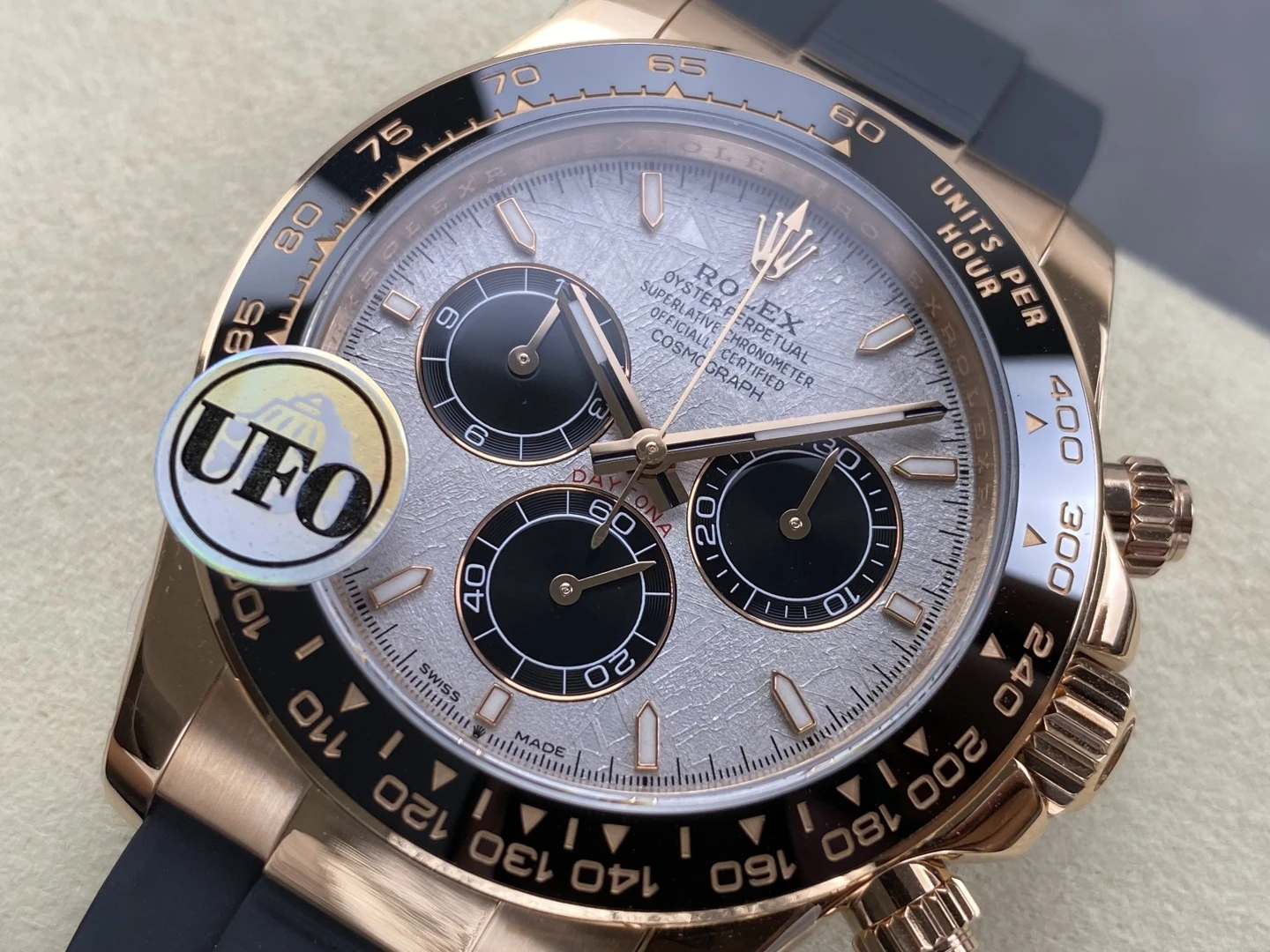 Rolex Daytona 126515 RG UFO 1:1 Best Edition RG Dial on Oysterflex Strap UF4131 (Free Sprung) 32 b2f6dfa38cd8292 AMO Watch