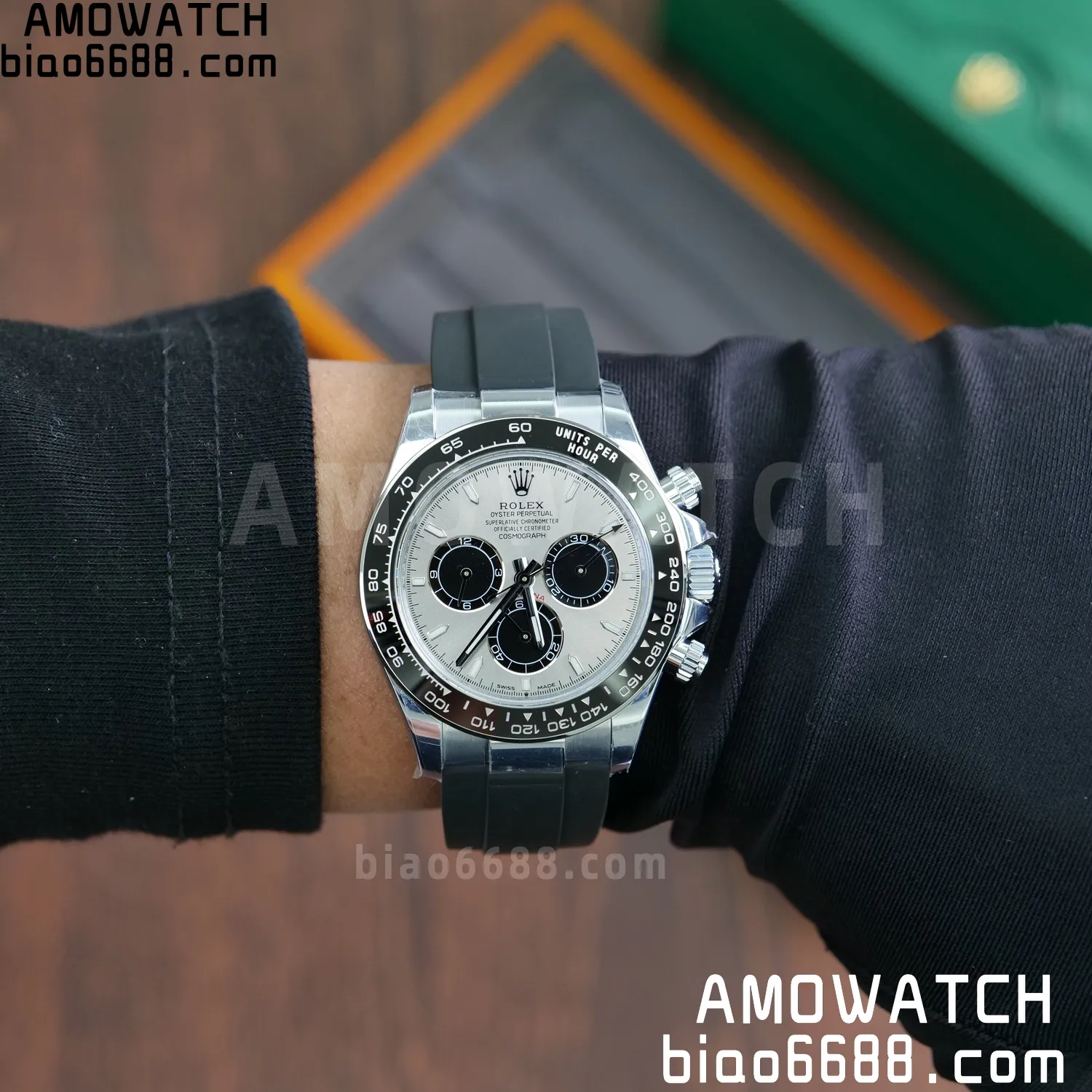 Rolex Daytona 126519 SS UFO 1:1 Best Edition RG Dial on Oysterflex Strap UF4131 (Free Sprung) 86 b363b4519e046ce 阿默表行AmoWatch