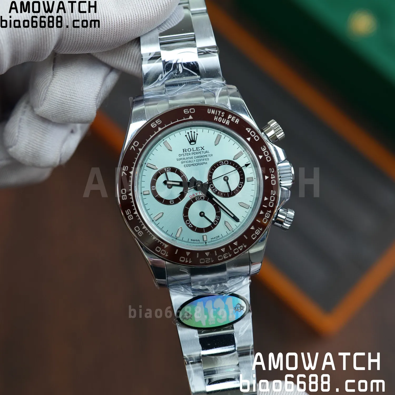 Rolex Daytona 126506 UFO 1:1 Best Edition Ice Blue Dial on SS Braclet UF4131 (Free Sprung)172g 84 b57ae7957410fda AMO Watch
