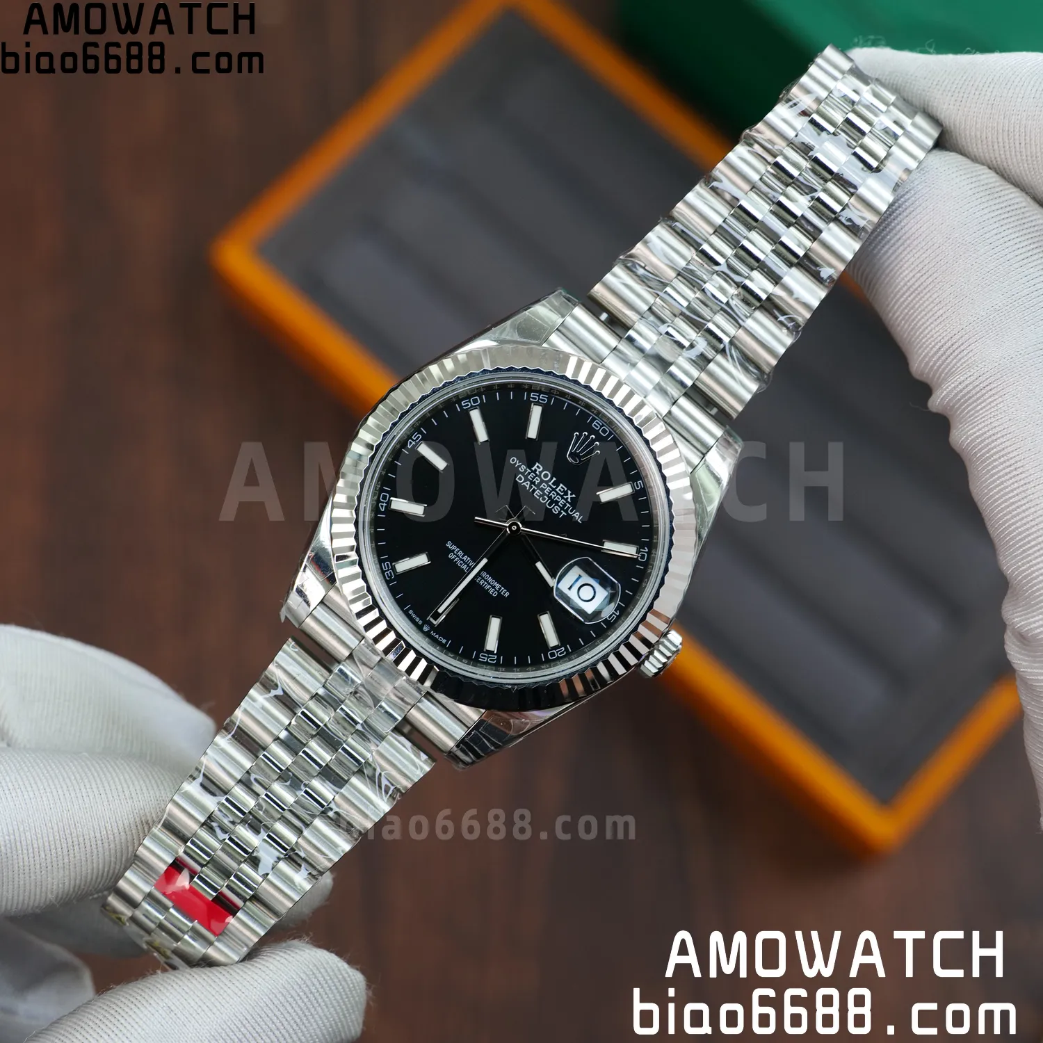 Rolex DateJust 41 126334 904L SS VSF 1:1 Best Edition Black Stick Dial on Jubilee Bracelet VS3235 V2 (133g) 64 b7522e88e70bf95 AMO Watch