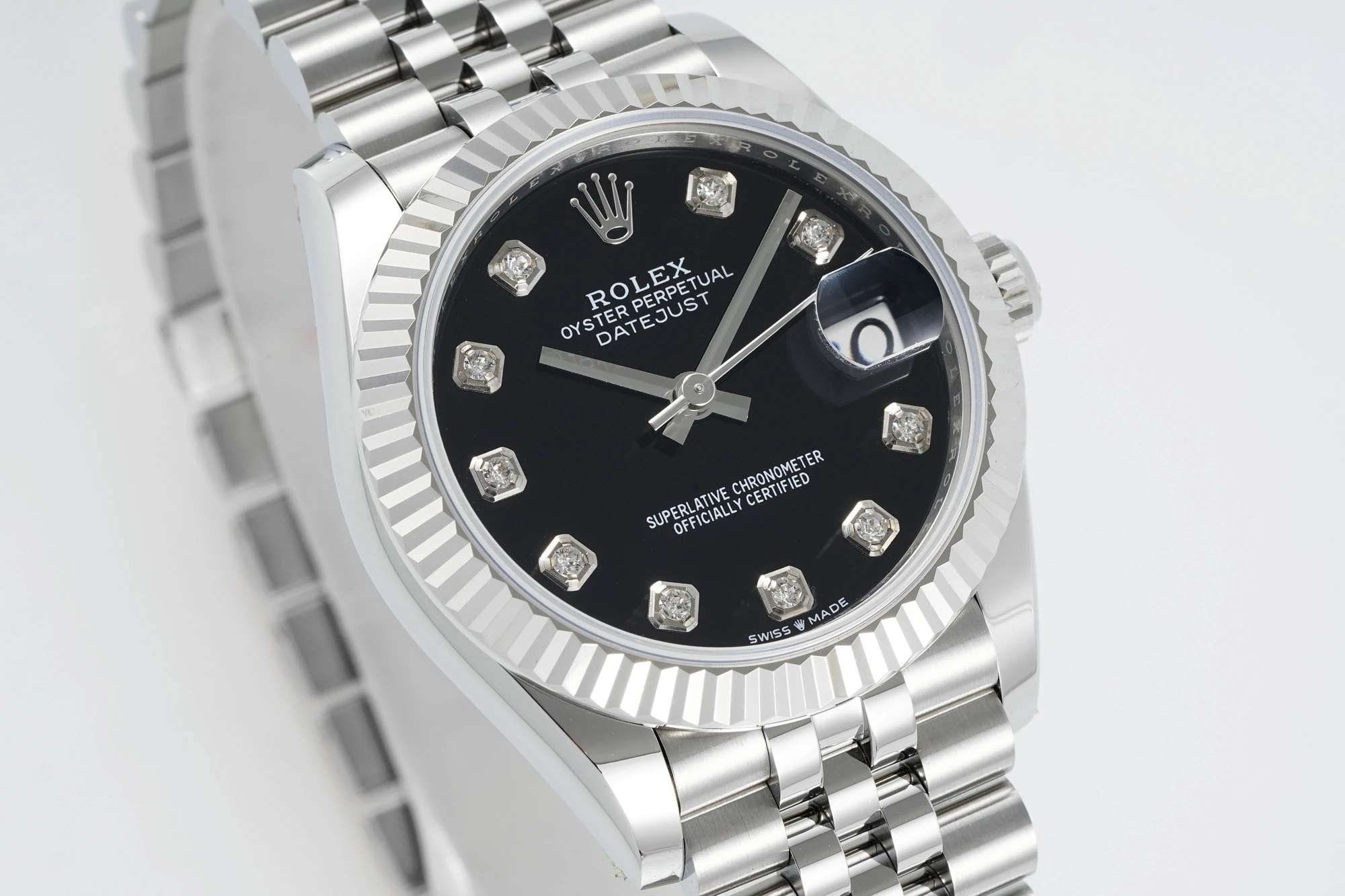 Rolex DateJust 31 278274 ARF 1:1 Best Edition 904L Steel Black Diamonds Dial on SS Jubilee Bracelet 20 b7918c0d3f2be13 AMO Watch