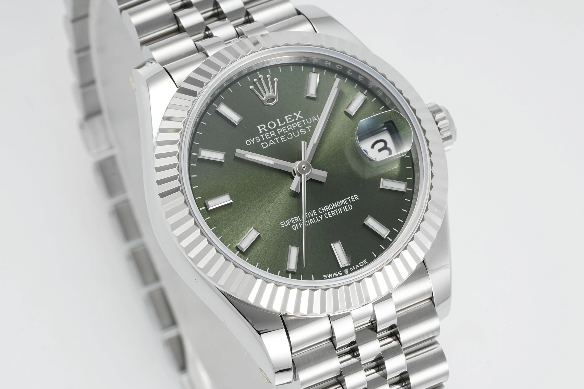 Rolex DateJust 31 278274 ARF 1:1 Best Edition 904L Steel Green Dial on SS Jubilee Bracelet ETA2688 20 c19ee5c408517ed AMO Watch