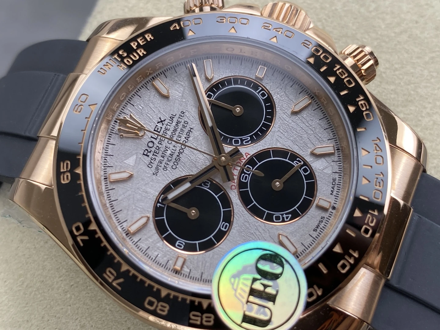 Rolex Daytona 126515 RG UFO 1:1 Best Edition RG Dial on Oysterflex Strap UF4131 (Free Sprung) 34 c1b5480af18018c AMO Watch