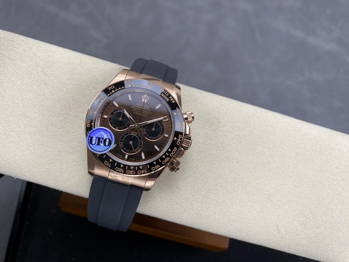 Rolex Daytona 126515 RG UFO 1:1 Best Edition RG Dial on Oysterflex Strap UF4131 (Free Sprung) 25 c28ce0fd3f781db AMO Watch