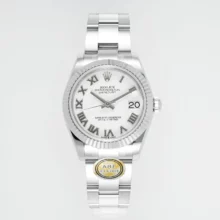 Rolex DateJust 31 278274 ARF 1:1 Best Edition 904L Steel White Roman Dial on SS Oyster Bracelet
