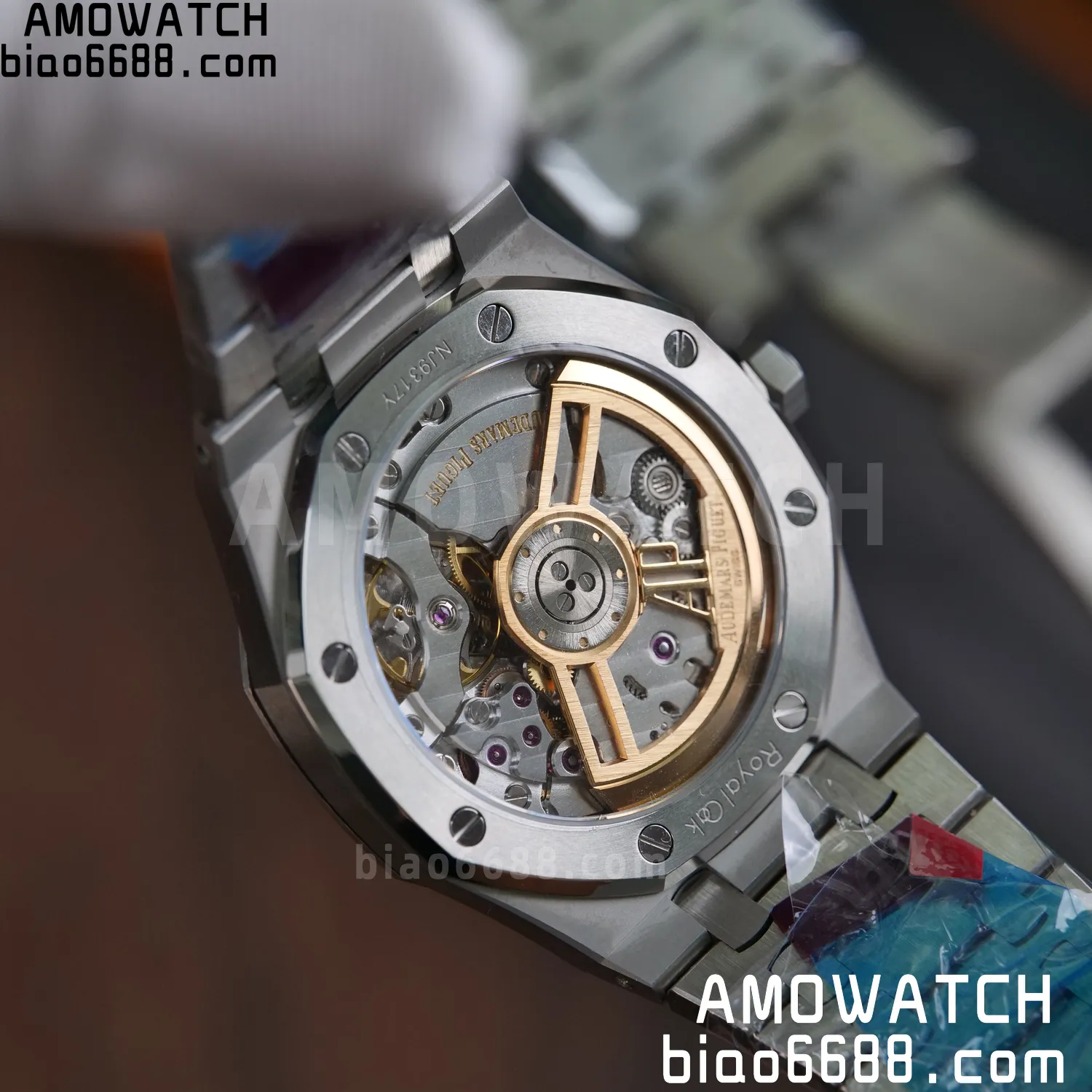 Custom Made AP AP Royal Oak 15510 SS TOP Factory (SW Factory Green Dial、 DEEP Crystal) 80 c8ba6d988e224ac AMO Watch