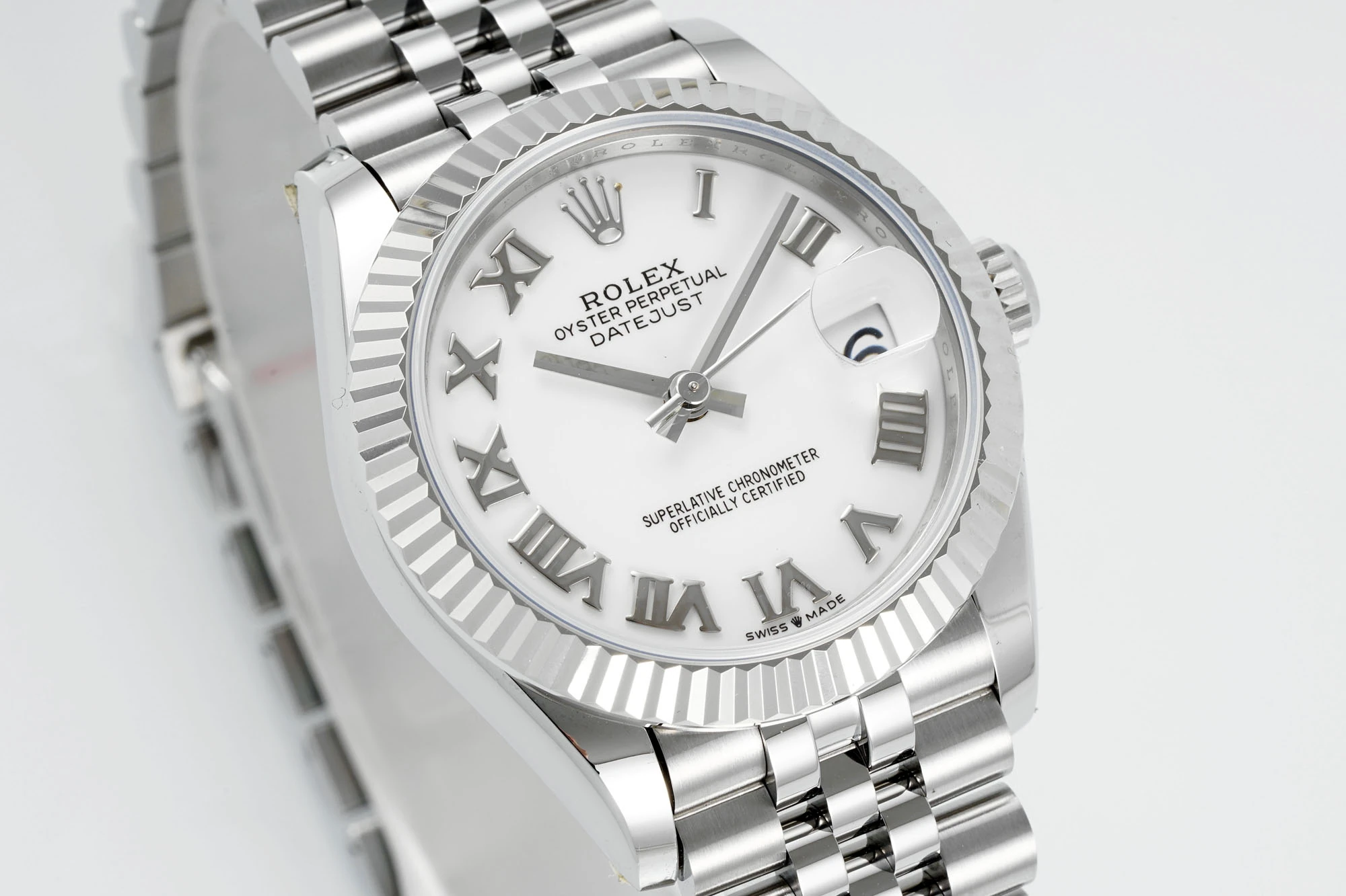 Rolex DateJust 31 278274 ARF 1:1 Best Edition 904L Steel White Roman Dial on SS Jubilee Bracelet 21 c8cd1575d461aa5 AMO Watch