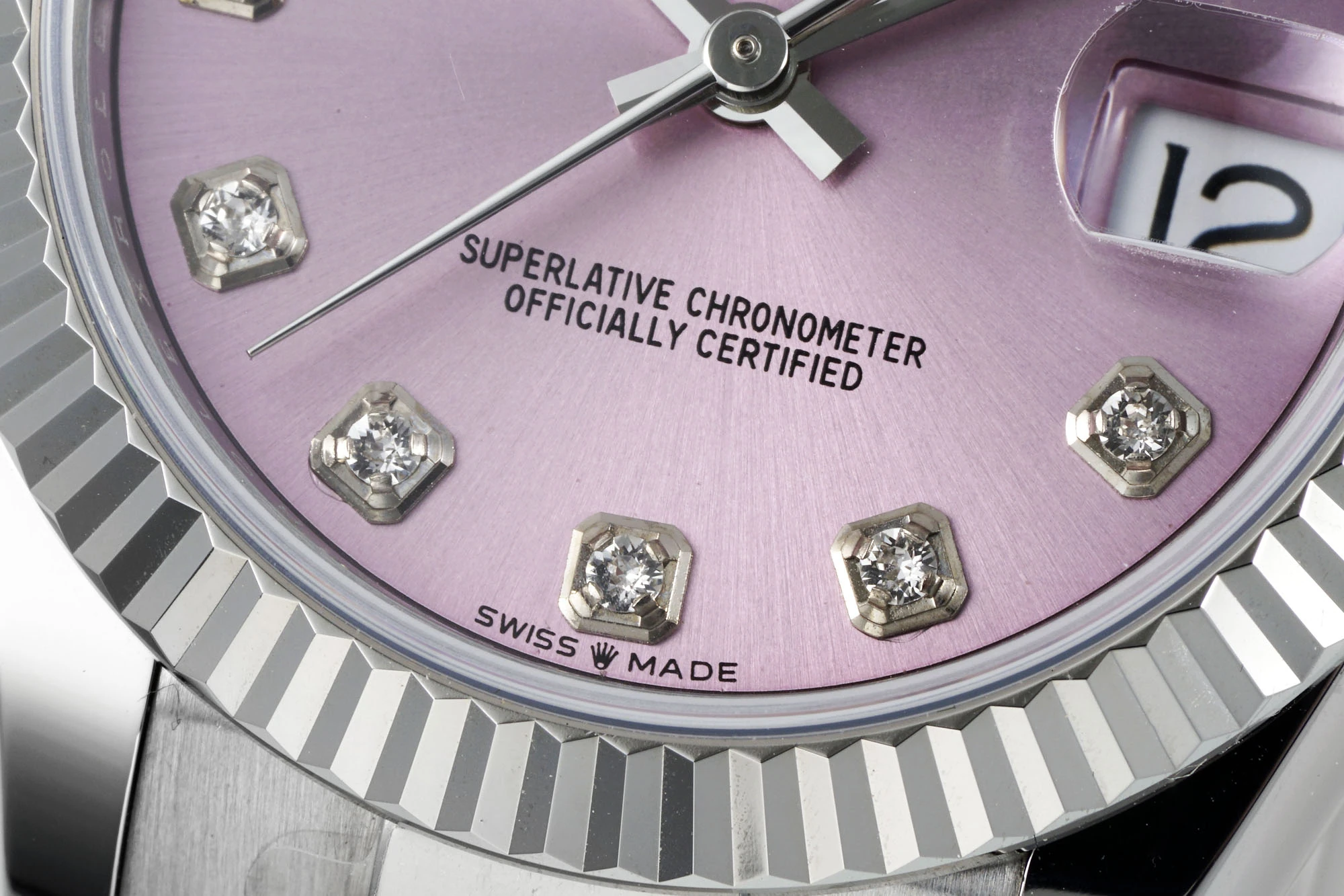 Rolex DateJust 31 278274 ARF 1:1 Best Edition 904L Steel Pink Diamonds Dial on SS Oyster Bracelet 23 cc18267234546ec AMO Watch