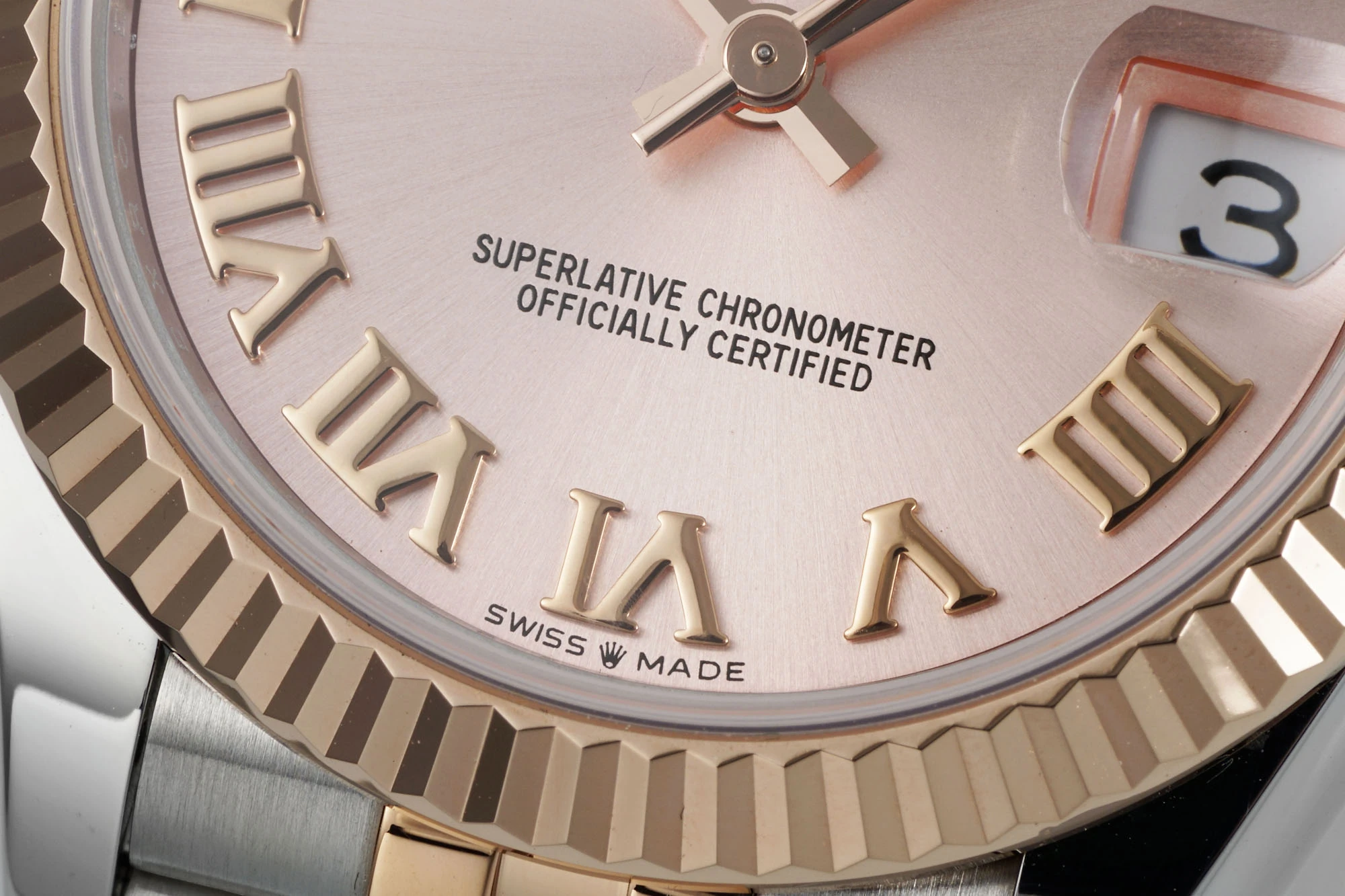 Rolex DateJust 31 278271 ARF 1:1 Best Edition 904L Steel Pink Roman Dial on SS/RG Jubilee Bracelet 20 d09912bac8440cd AMO Watch