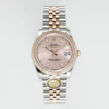 Rolex DateJust 31 278271 ARF 1:1 Best Edition 904L Steel Pink Dial on SS/RG Jubilee Bracelet