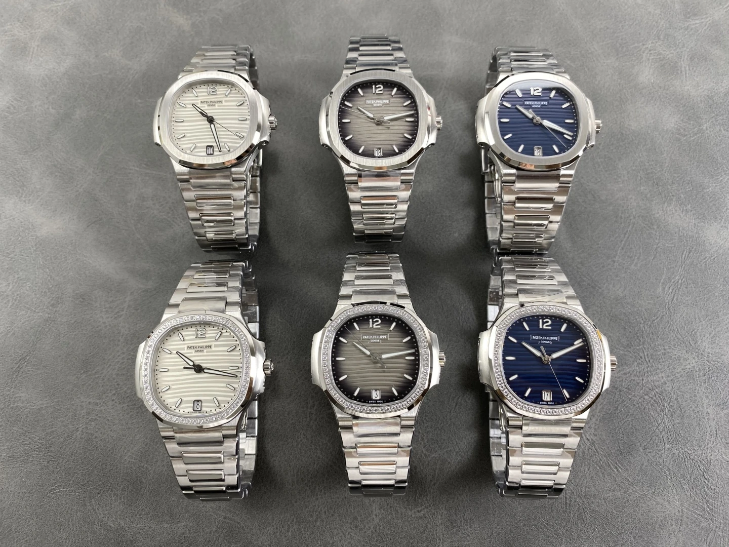 PP Nautilus 7118 Ladies DDF 1:1 Best Edition White Dial on SS Bracelet A324 Super Clone 69 d241879a52a0fca AMO Watch