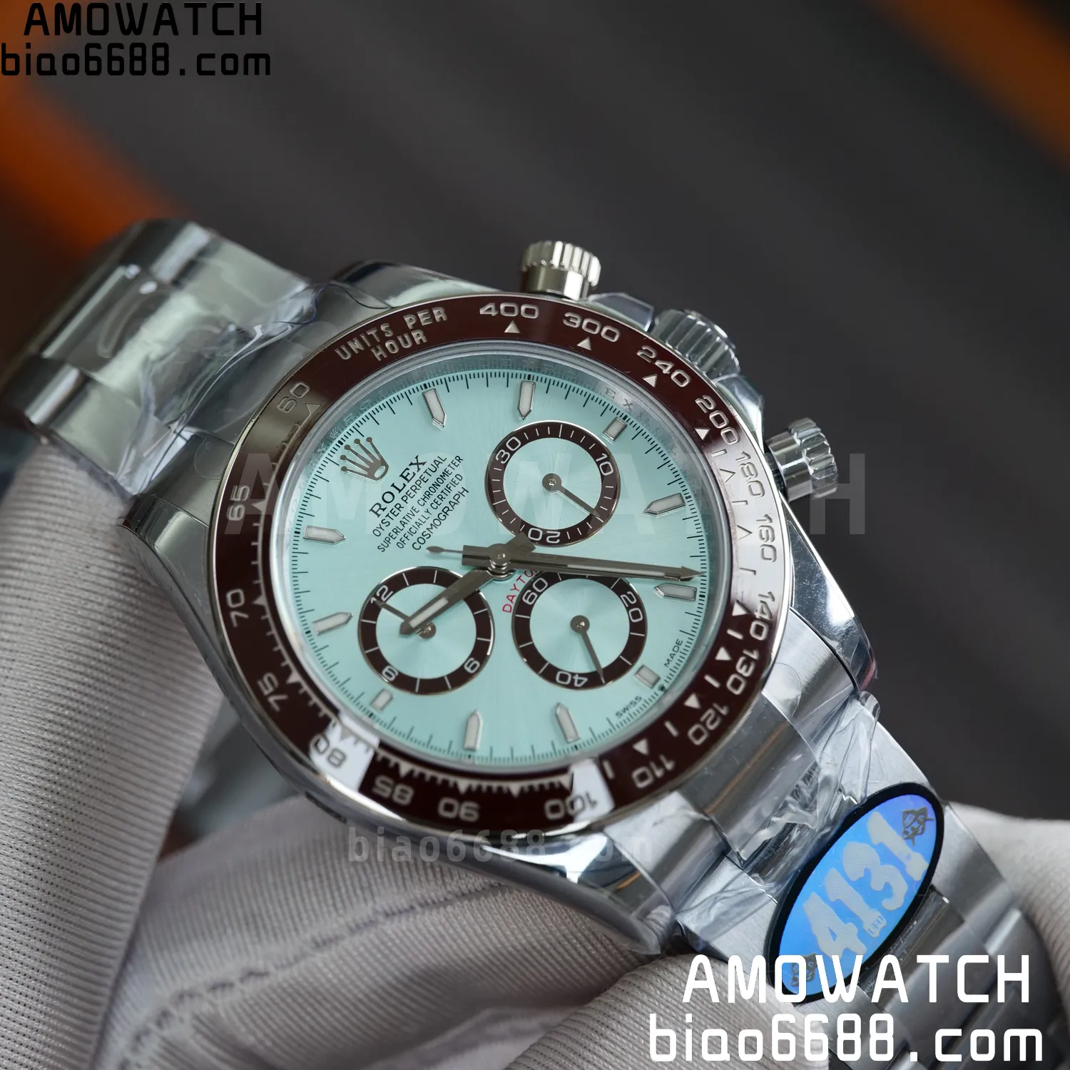Rolex Daytona 126506 UFO 1:1 Best Edition Ice Blue Dial on SS Braclet UF4131 (Free Sprung)172g 94 d308e86af61392e AMO Watch
