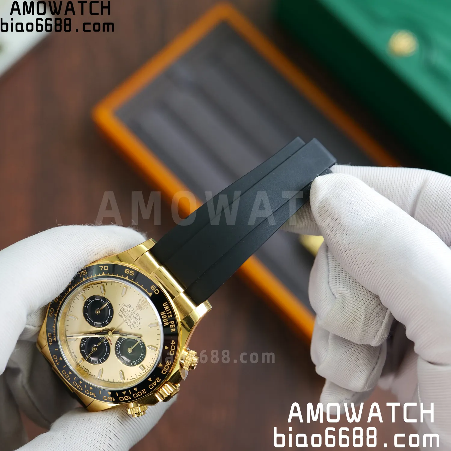 Rolex Daytona 126518 YG ARF 1:1 Best Edition YG Stick Dial on Oysterflex Strap DD4131 V2 (Weighted) 160g 62 d489c4e843a692a AMO Watch
