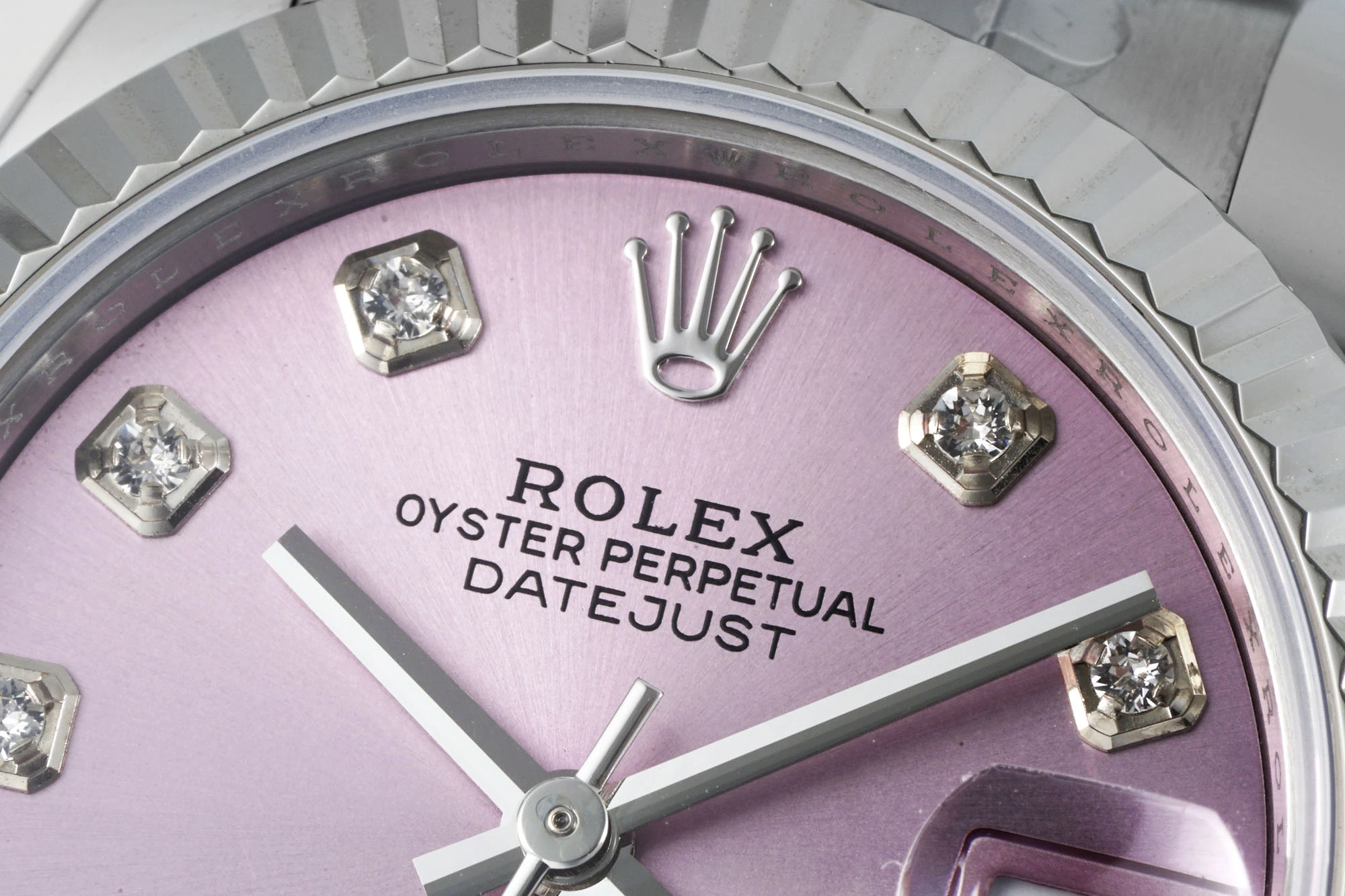 Rolex DateJust 31 278274 ARF 1:1 Best Edition 904L Steel Pink Diamonds Dial on SS Oyster Bracelet 22 d4cdb7e249172ae AMO Watch
