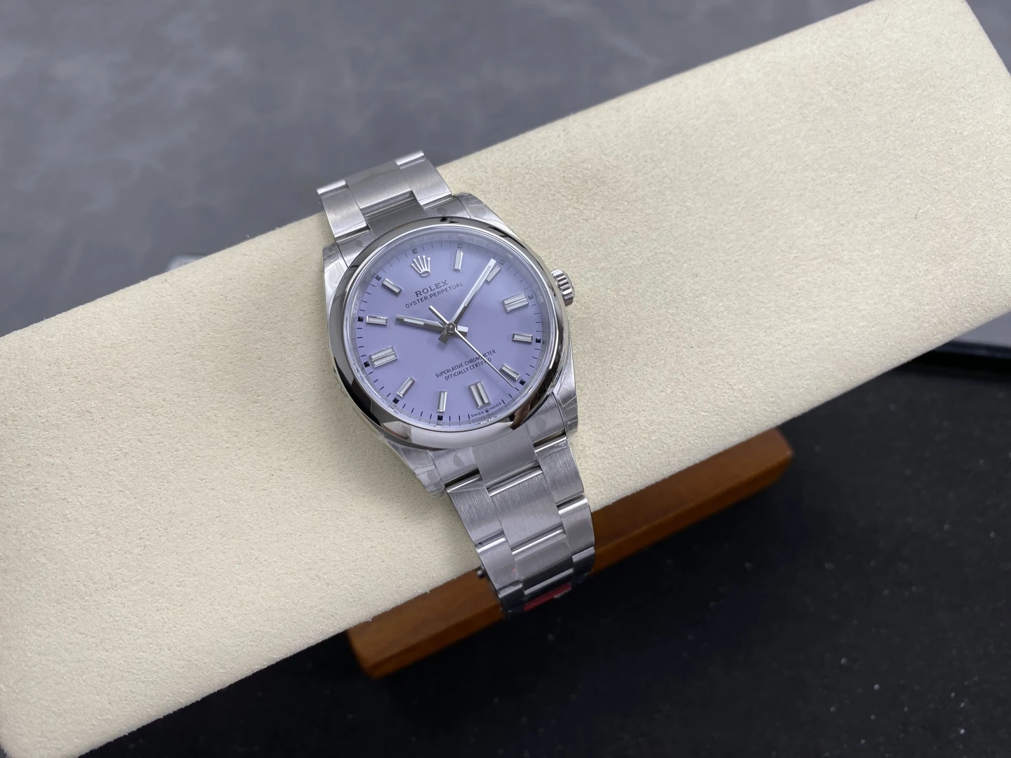 Rolex Oyster Perpetual 126000 36mm VSF 1:1 Best Edition 904L Steel Purple Dial on SS Bracelet 24 d5c9c25e7272c51 AMO Watch