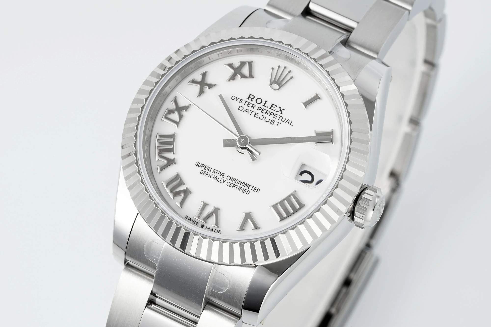 Rolex DateJust 31 278274 ARF 1:1 Best Edition 904L Steel White Roman Dial on SS Oyster Bracelet 20 d61da1e20df6b42 AMO Watch