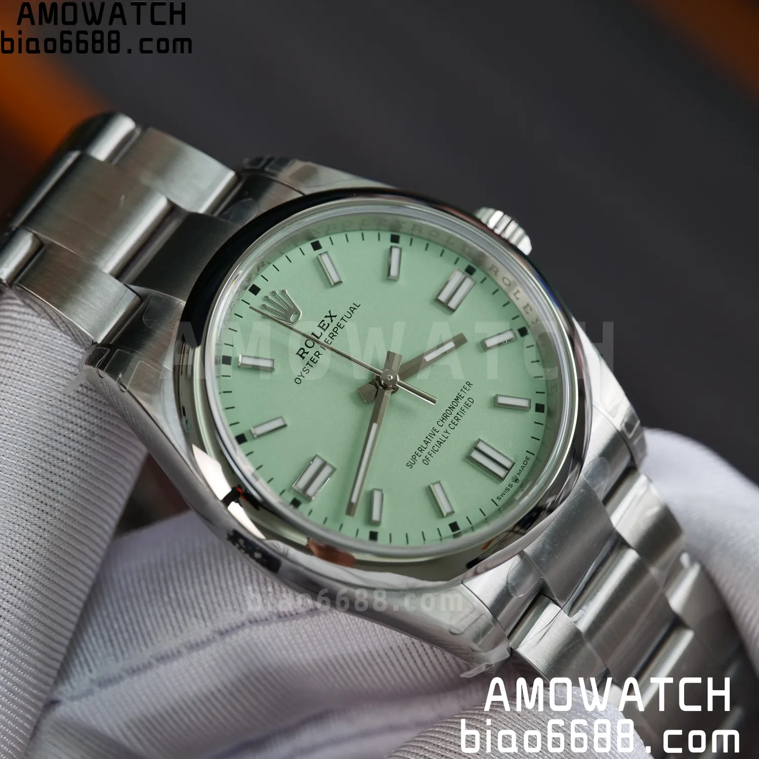 Rolex Oyster Perpetual 126000 36mm VSF 1:1 Best Edition 904L Steel Vanilla Green Dial on SS Bracelet 72 d6adb4ad5a94c9c AMO Watch