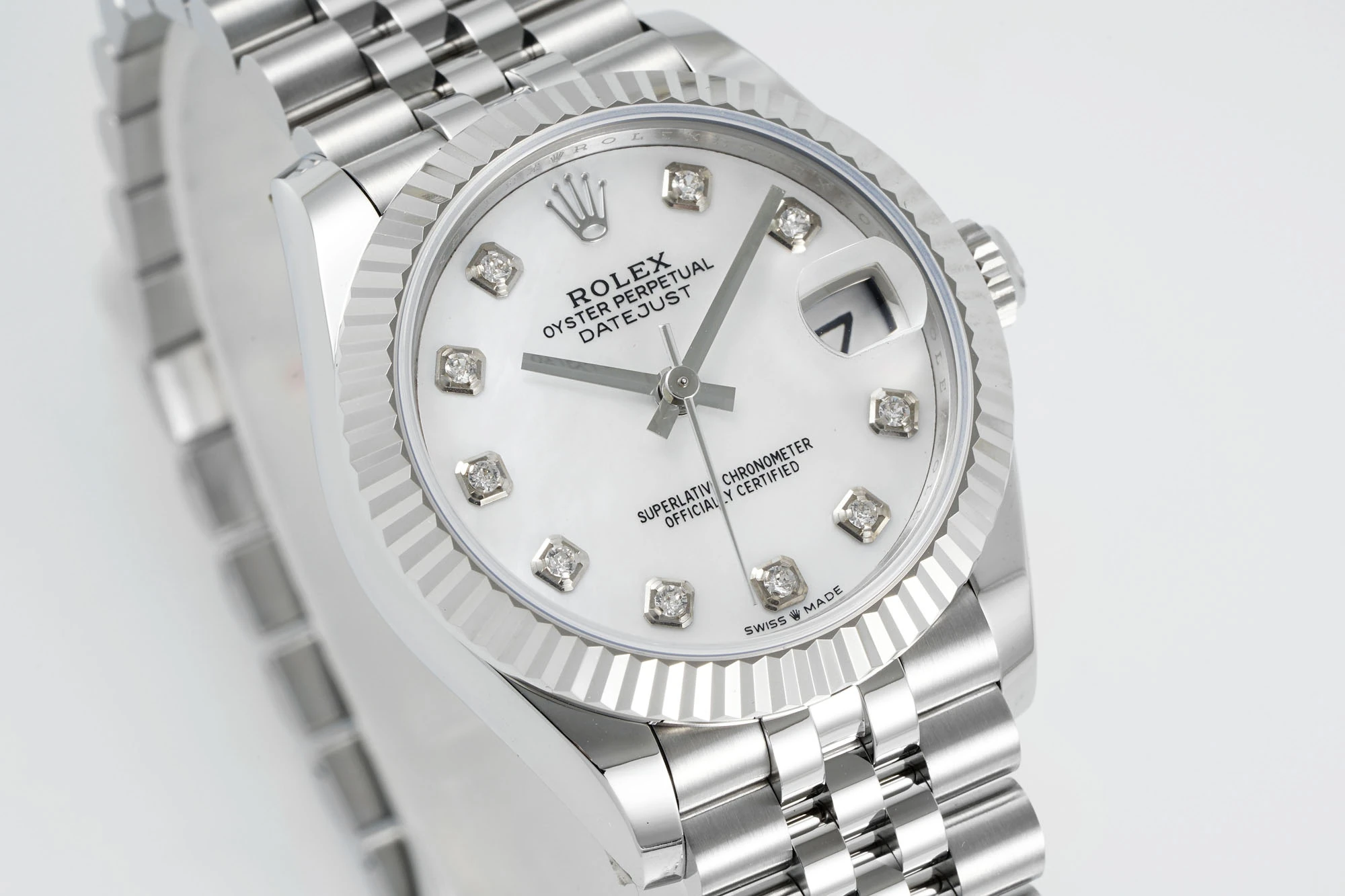 Rolex DateJust 31 278274 ARF 1:1 Best Edition 904L Steel MOP Diamonds Dial on SS Jubilee Bracelet 21 d975284a80e34c2 AMO Watch