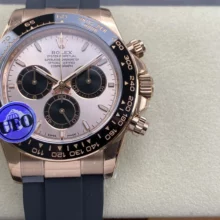 Rolex Daytona 126515 RG UFO 1:1 Best Edition RG Dial on Oysterflex Strap UF4131 (Free Sprung)