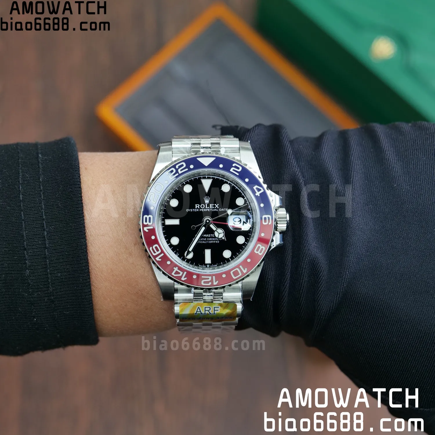 ARF厂 【V4版 】Rolex劳力士格林尼治型II系列m126710blro-0001腕表(可乐圈) V5 90 e360418765fa41b 阿默表行AmoWatch