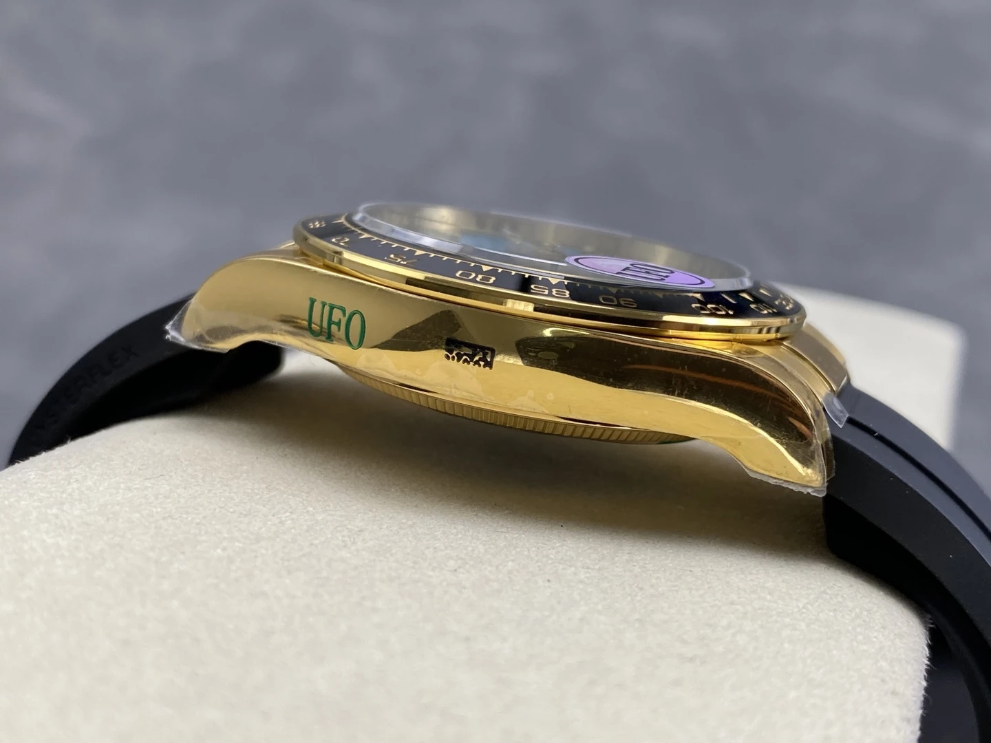 Rolex Daytona 126518 YG UFO 1:1 Best Edition Tiffany Stick Dial on Oysterflex Strap UF4131 (Free Sprung) 28 e465be96f6d916a AMO Watch