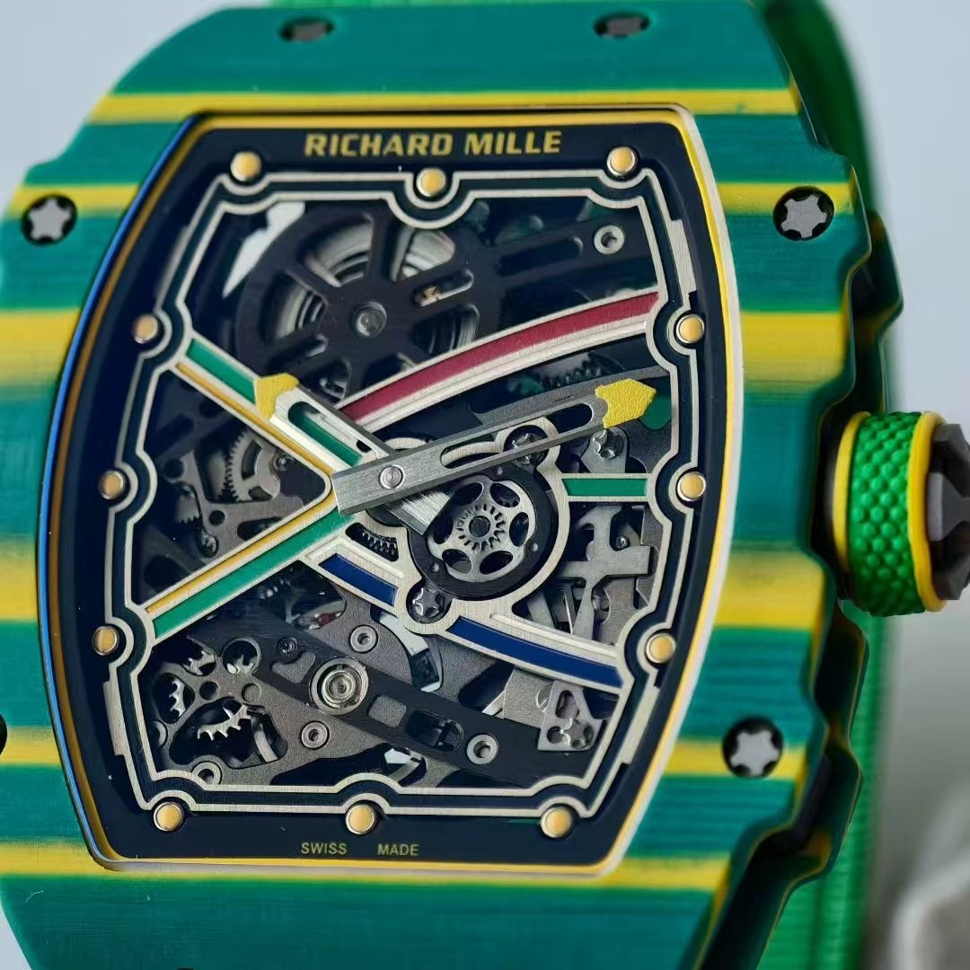 RICHARD MILLE RM67-02 Green NTPT VAF Best Edition Wayde van Niekerk on Green Nylon strap CRMA7 Clone 23 e4da3b7fbbce234 3 阿默表行AmoWatch