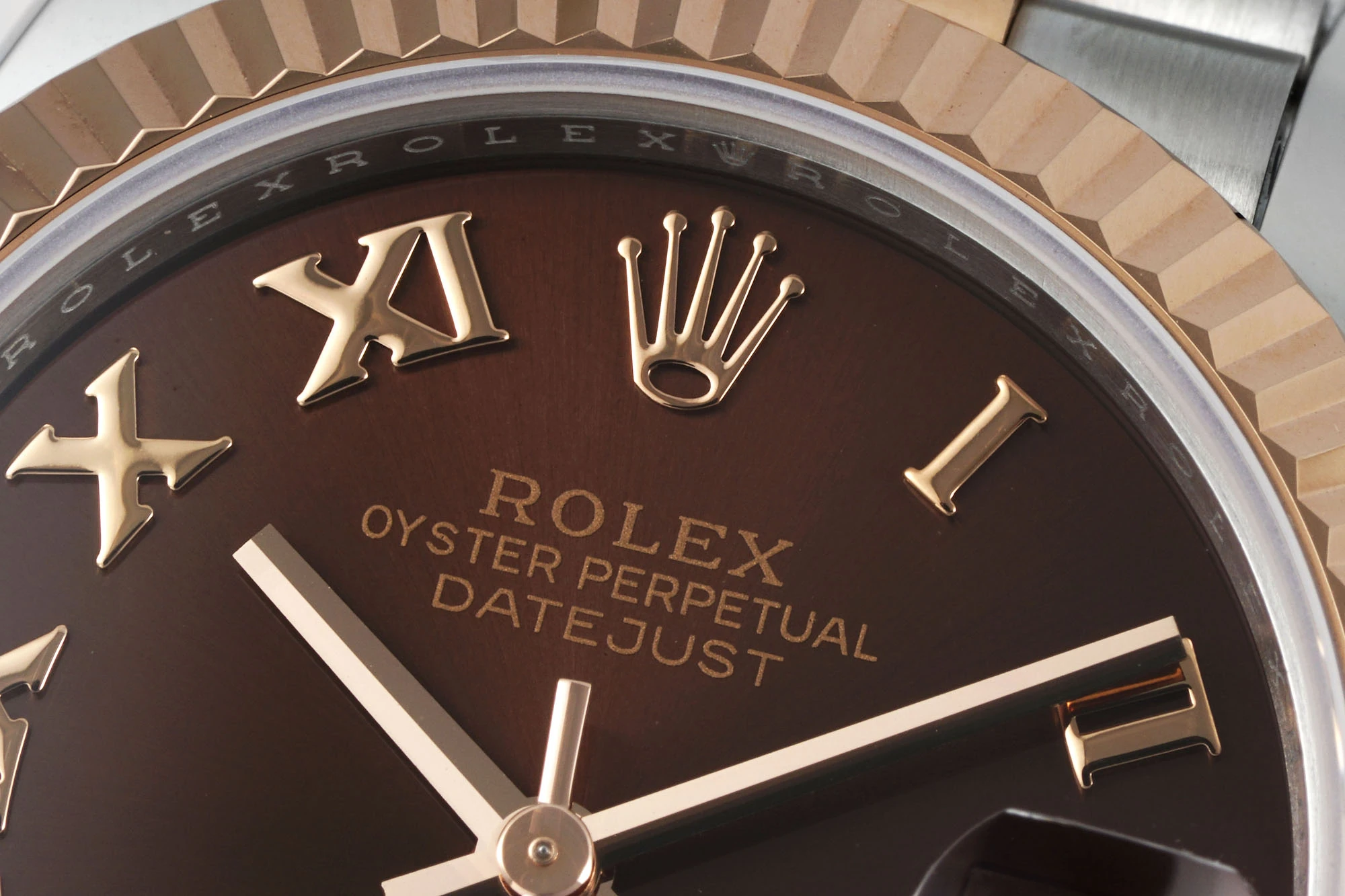 Rolex DateJust 31 278271 ARF 1:1 Best Edition 904L Steel Brown Roman Dial on SS/RG Jubilee Bracelet 21 e6896127077e742 AMO Watch